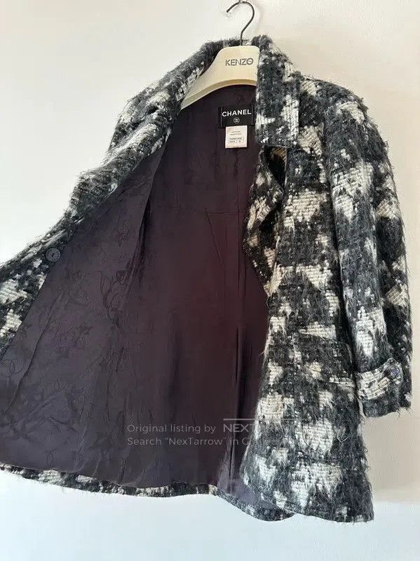 Chanel Chanel Black Wool Women's Coat . Size S / US 4 / IT 40 - 3 Thumbnail
