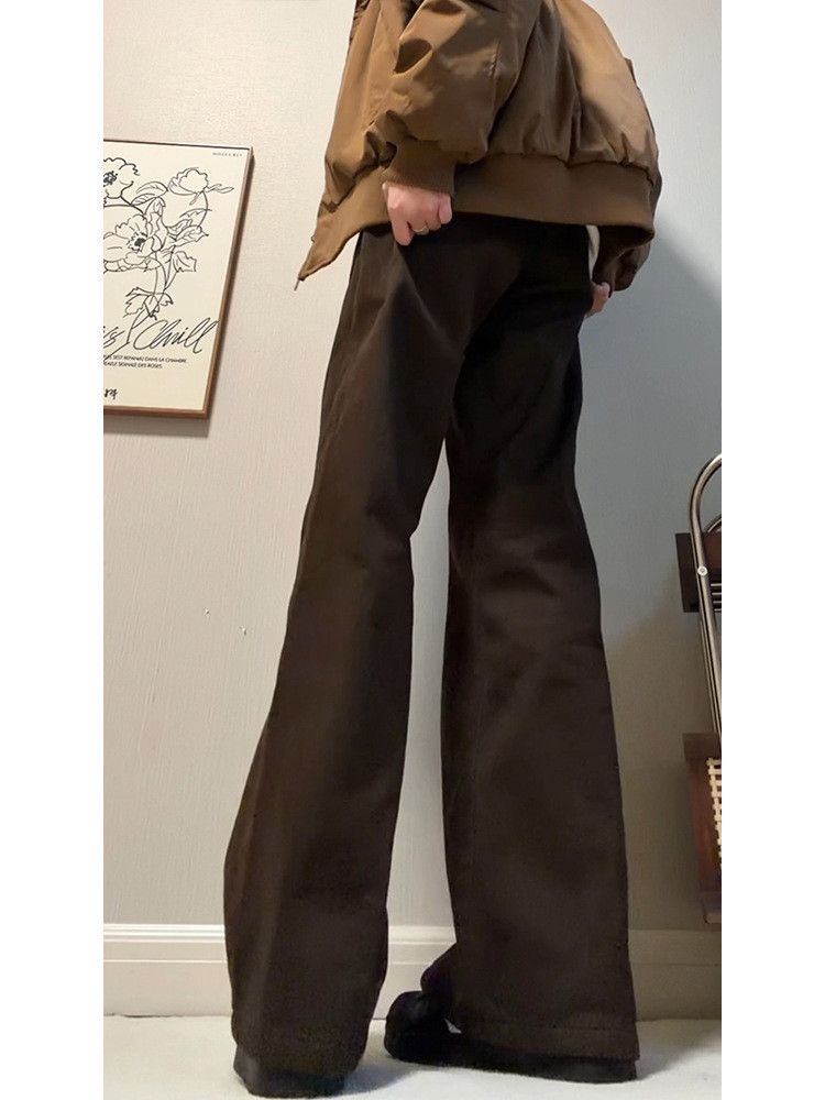 Japanese Brand American Vintage Brown Men's Curved-Leg Jeans Size US 32 / EU 48 - 3 Thumbnail