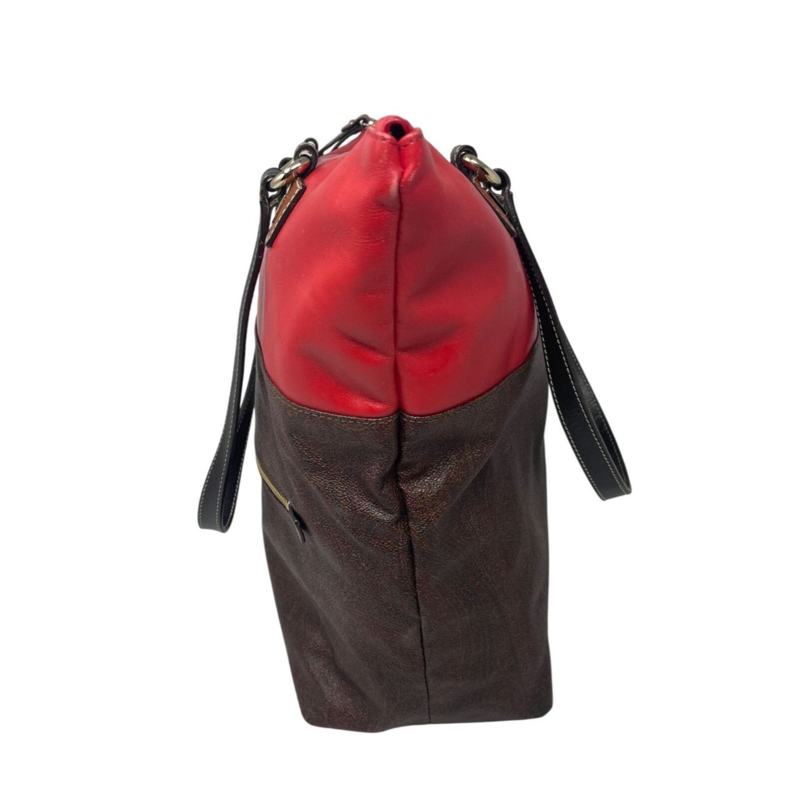 Etro ETRO Milano Limited Edition Red Leather and Coated Paisley C Size ONE SIZE - 4 Thumbnail