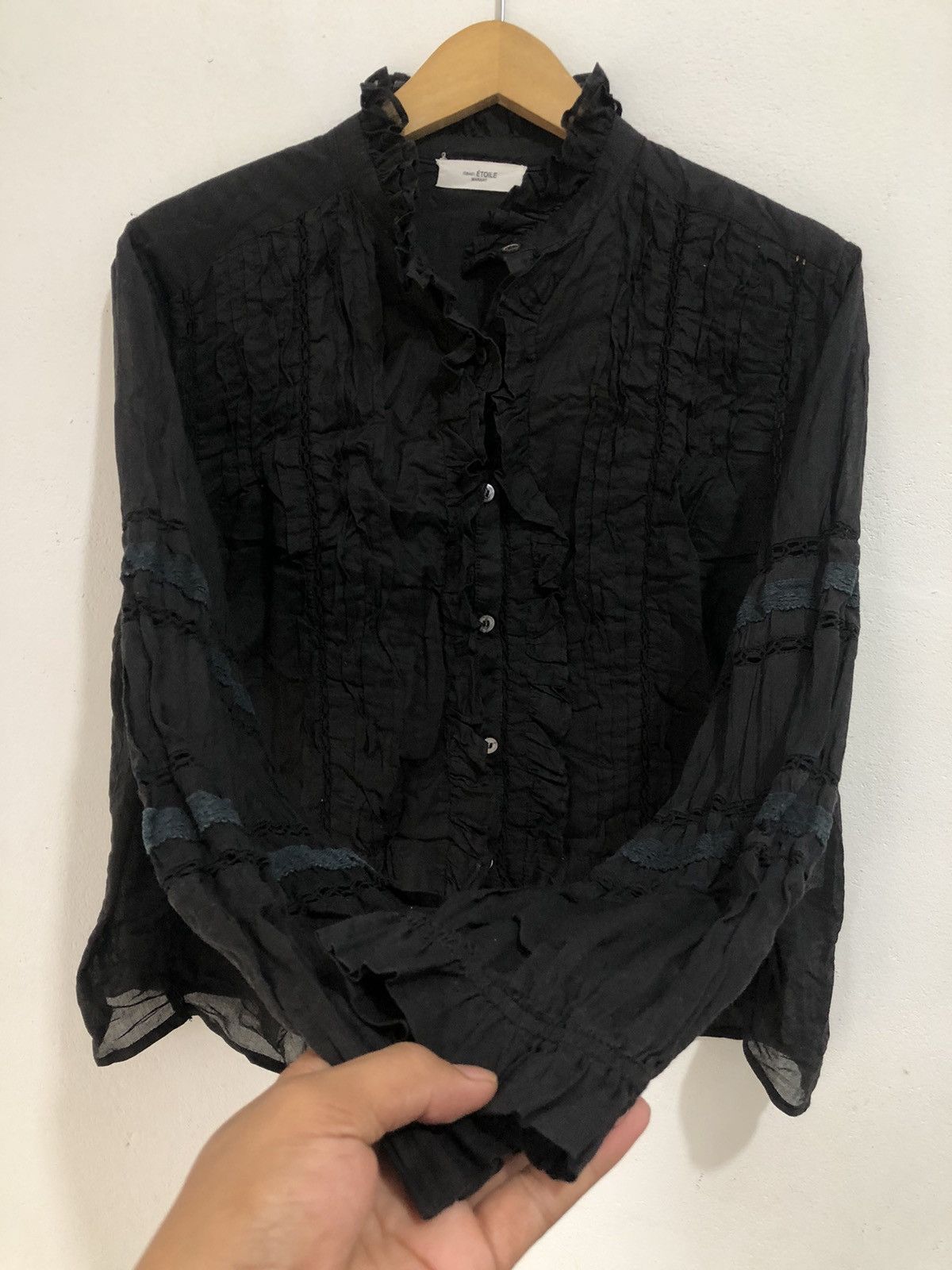 Hysteric Glamour Transparant Button Shirt Japanese Isbael Etoile Marant Size M / US 6-8 / IT 42-44 - 5 Thumbnail
