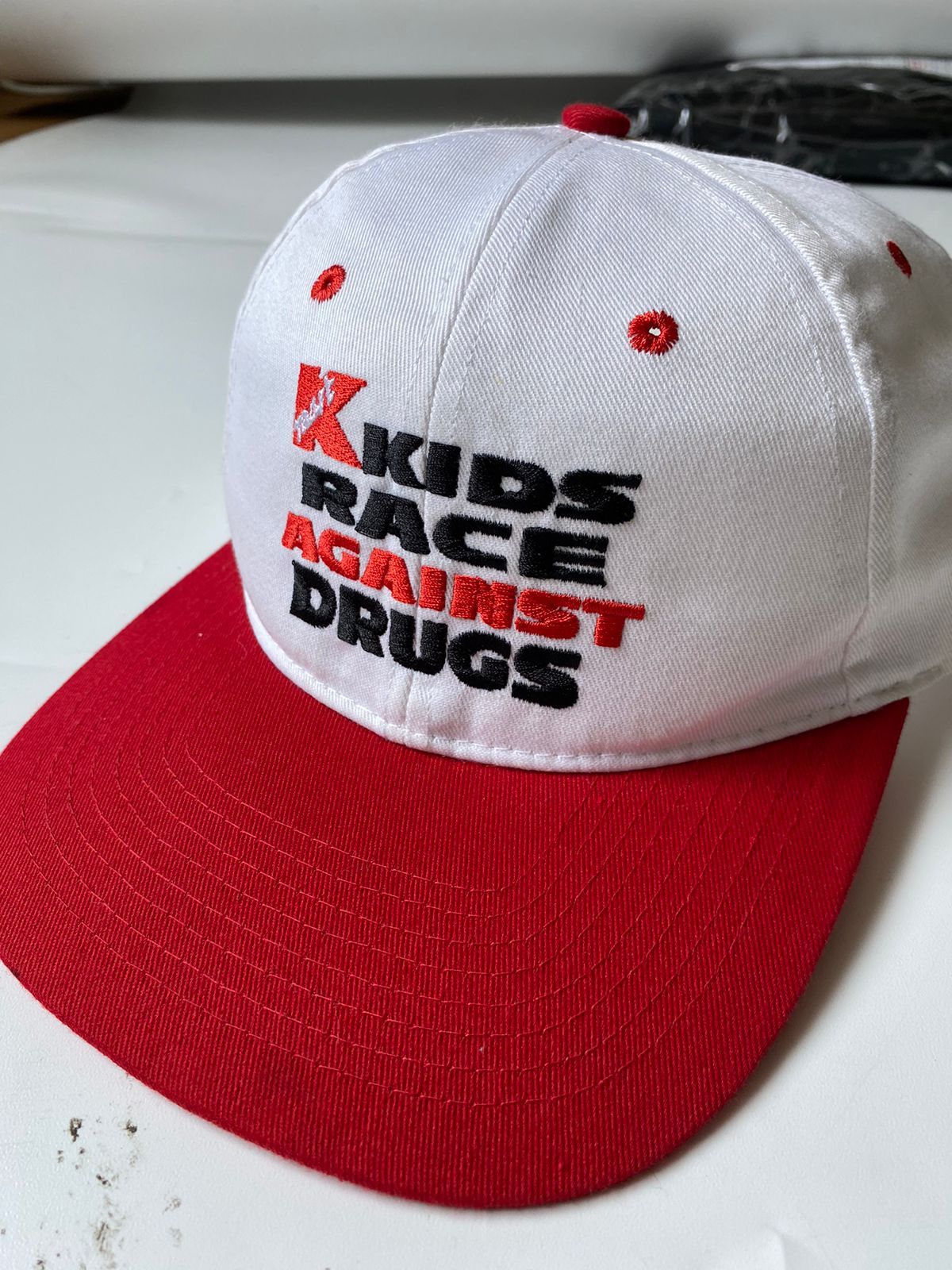Vintage K Mart Kids Race Against Drugs Size ONE SIZE - 2 Thumbnail