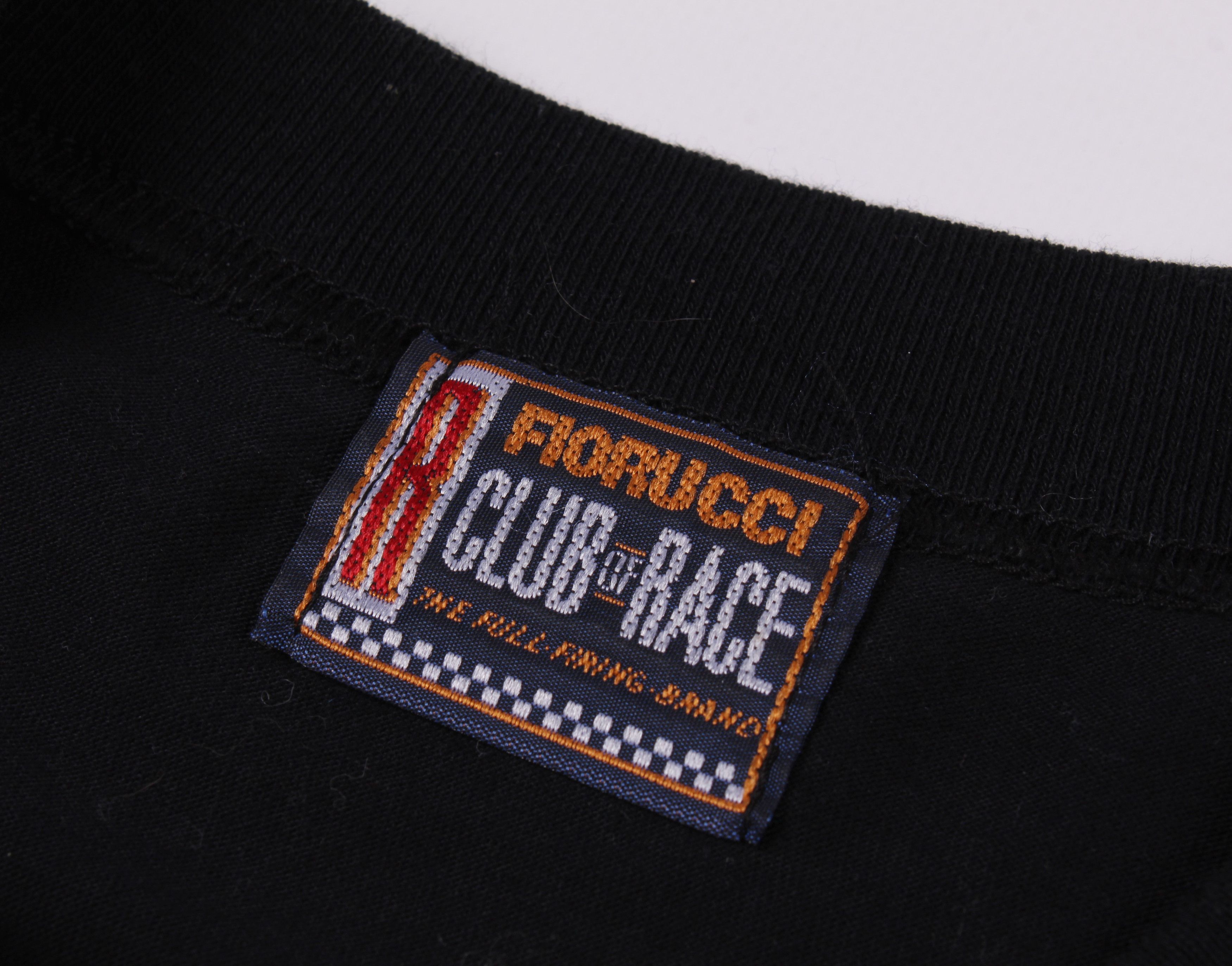 Fiorucci Vintage Fiorucci Racing Club Printed T-shirt Size US L / EU 52-54 / 3 - 4 Thumbnail