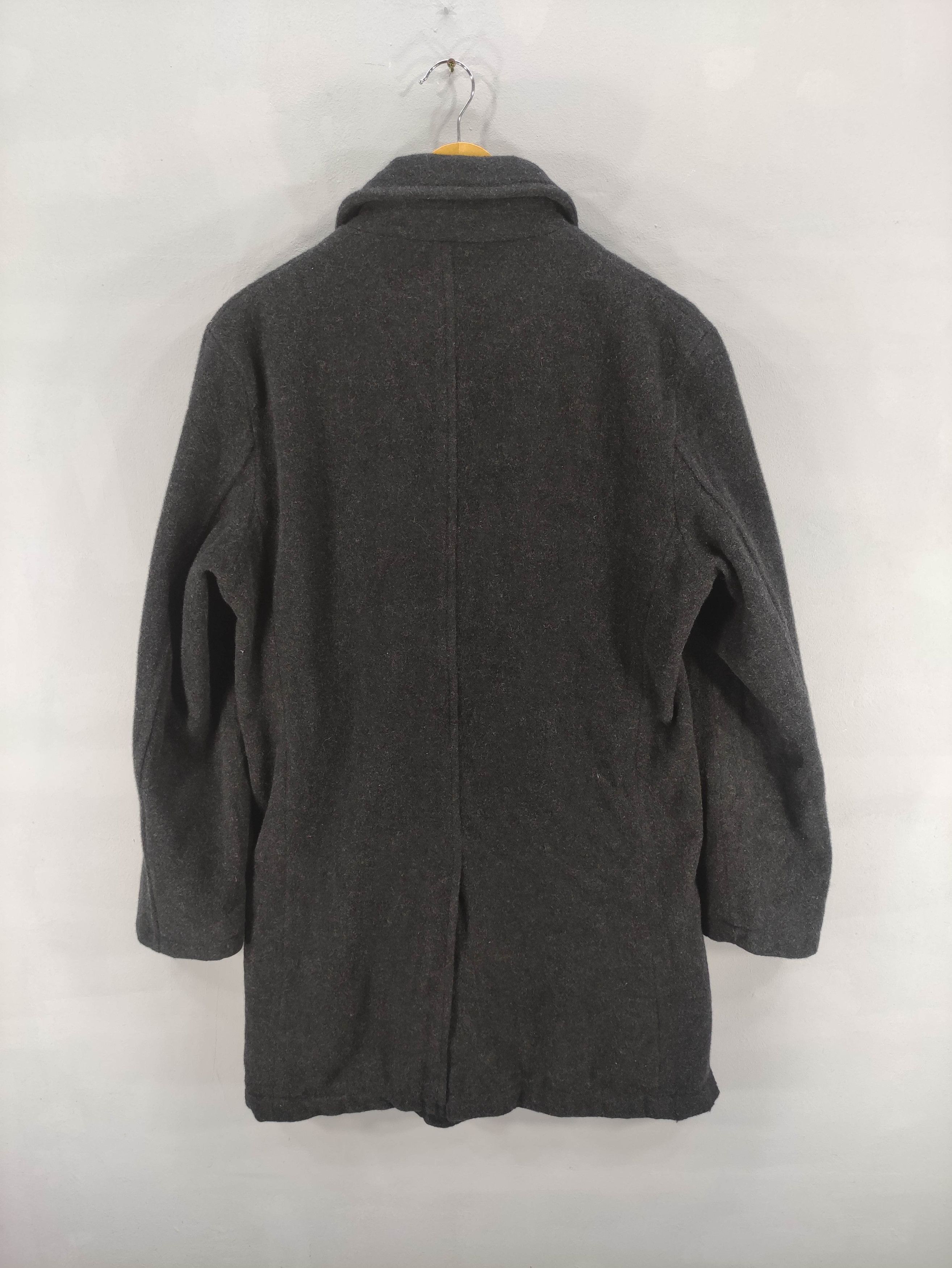 PPFM Vintage Ppfm Long Coat Wool Jacket Zipper Size US M / EU 48-50 / 2 - 8 Thumbnail