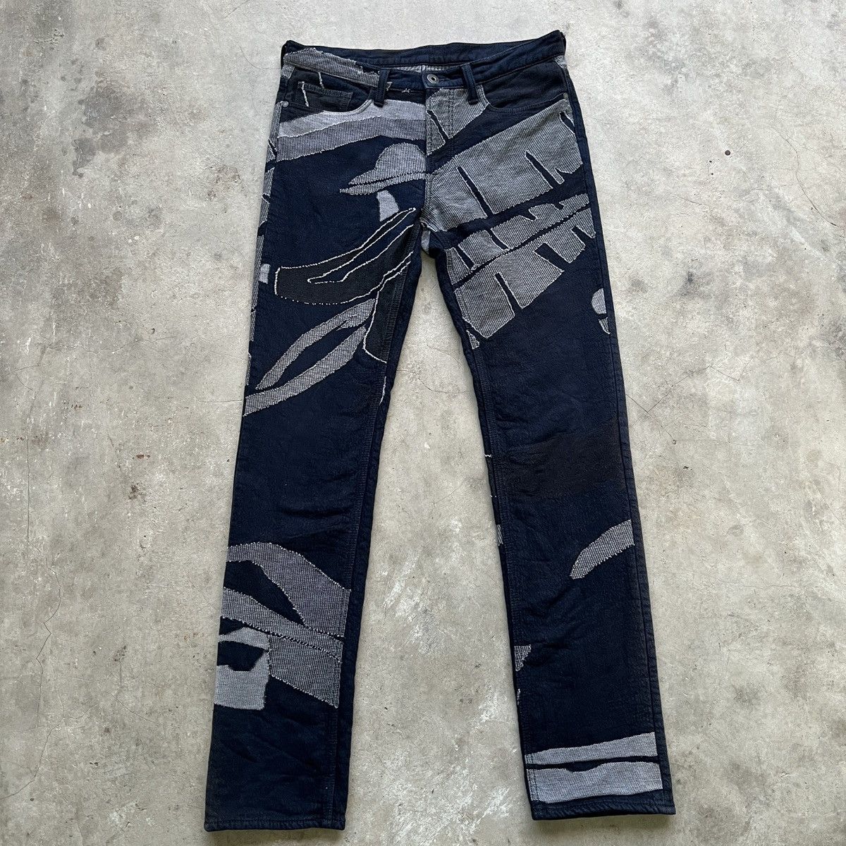 Issey Miyake 💥 RARE ISSEY MIYAKE MEN JEANS ME51FF110 Size US 32 / EU 48 - 18 Thumbnail