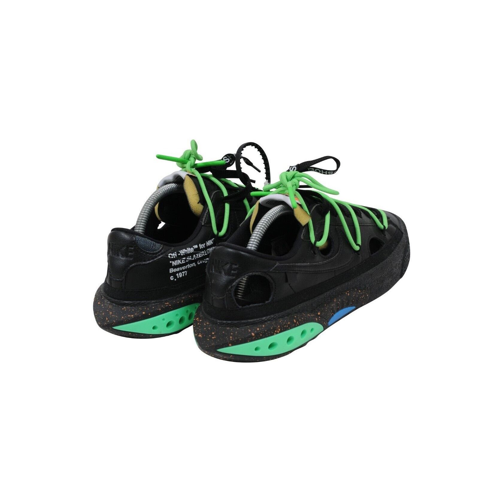 Nike × Off-White Blazer Low Top Black Electro Lime Size US 10 / EU 43 - 7 Thumbnail
