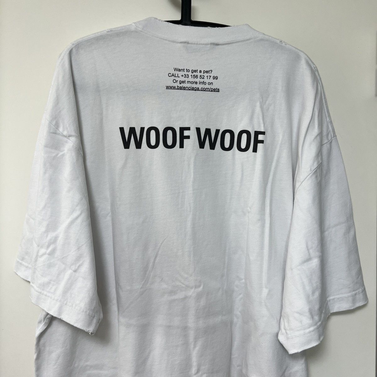 Balenciaga Balenciaga I Love Dogs Tee Size US XS / EU 42 / 0 - 5 Thumbnail