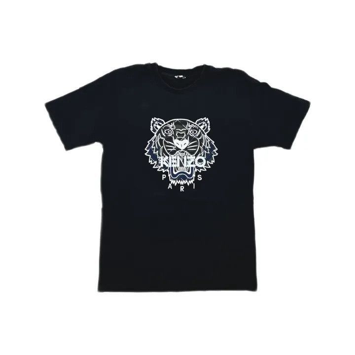 Kenzo KENZO Black Short Sleeve T-Shirt with Embroidery -2507 Size US S / EU 44-46 / 1 - 2 Thumbnail