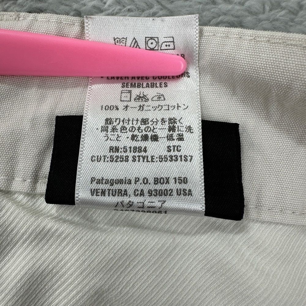 Patagonia Patagonia White Pants Organic Cotton Men’s Size 31 US Size US 31 - 8 Thumbnail