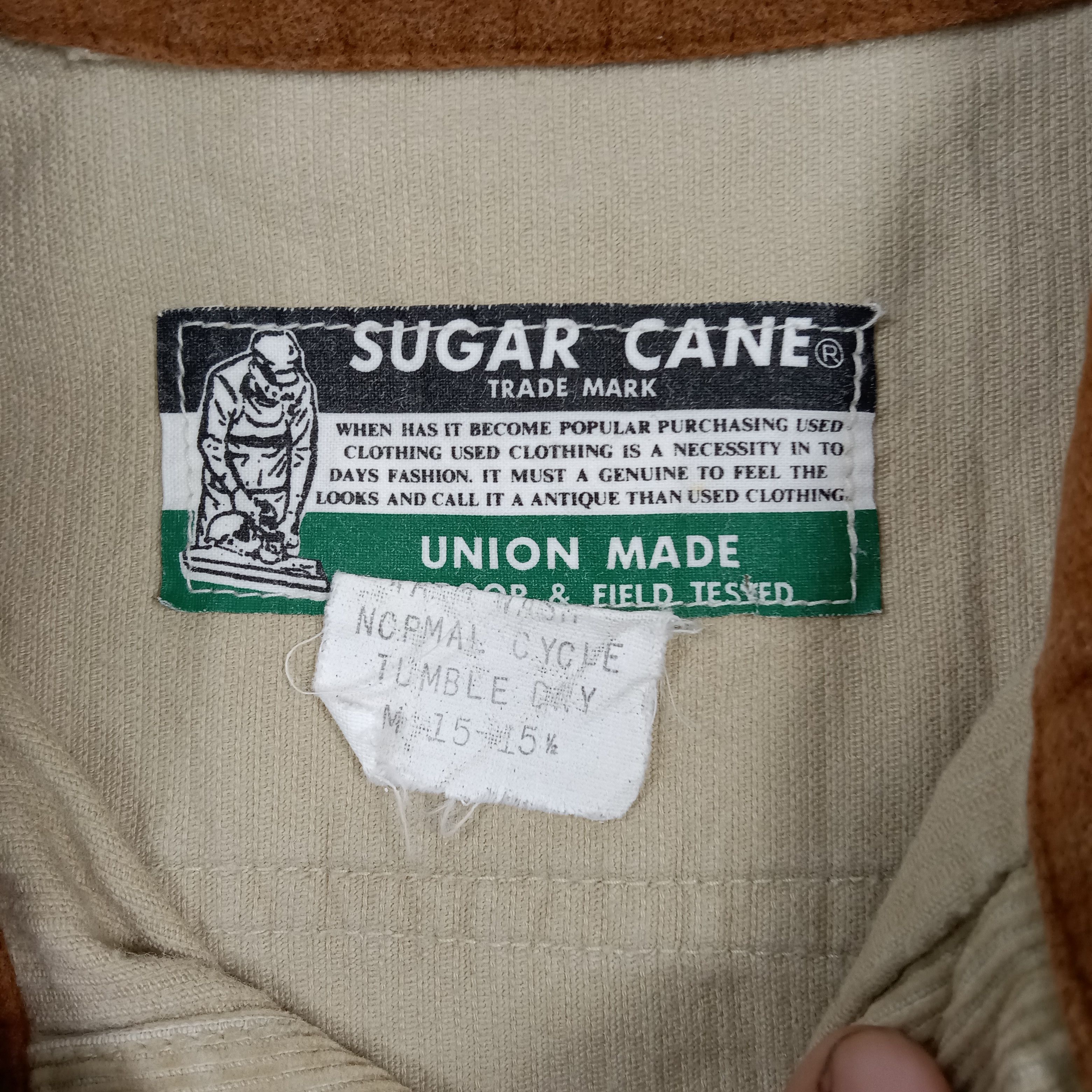 Sugar Cane Sugar Cane Japanese Brand Corduroy Shirt C276N33 Size US M / EU 48-50 / 2 - 3 Thumbnail
