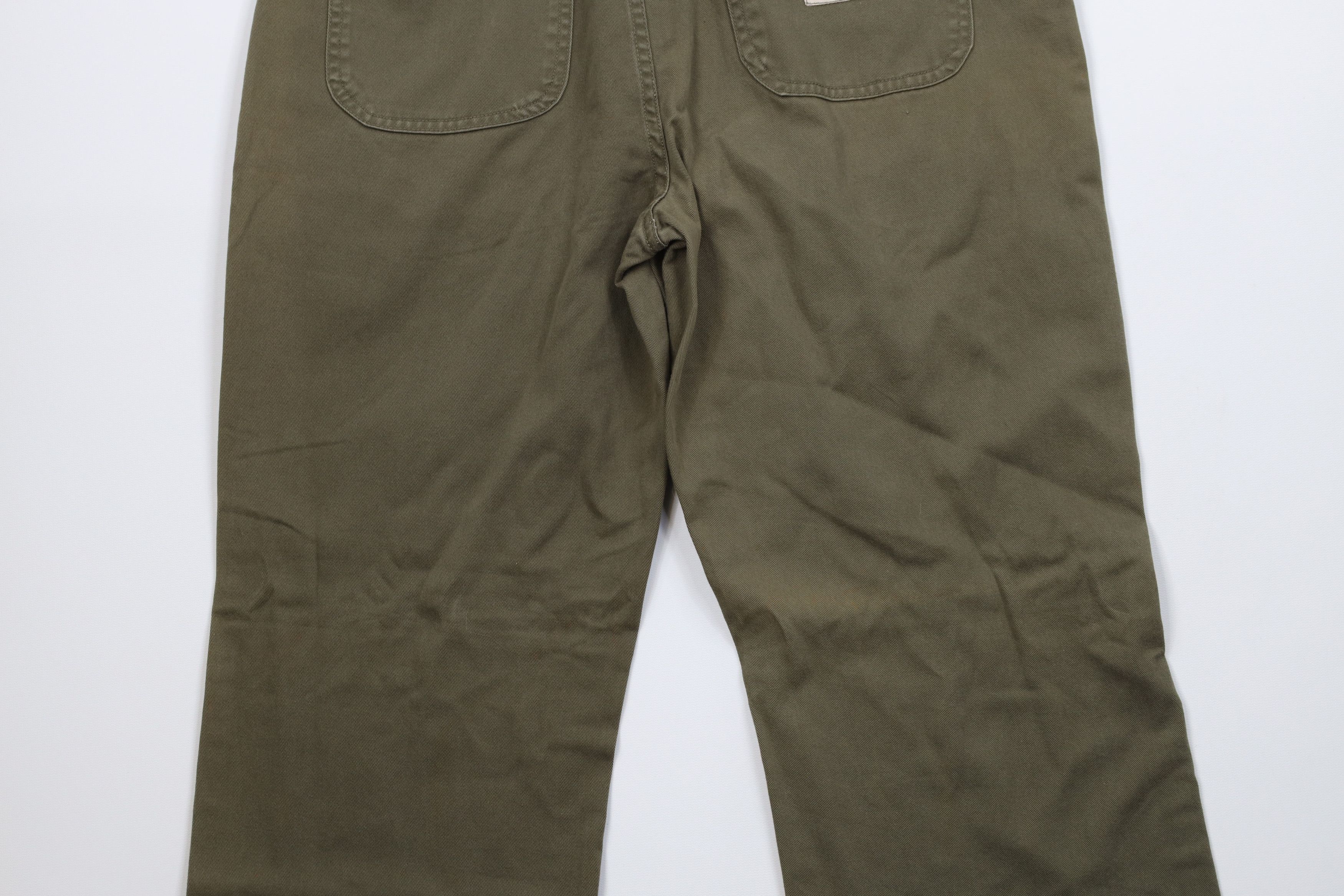 Vintage Vintage 90s Y2K Streetwear Flared Utility Military Pants Size 32" / US 10 / IT 46 - 11 Thumbnail