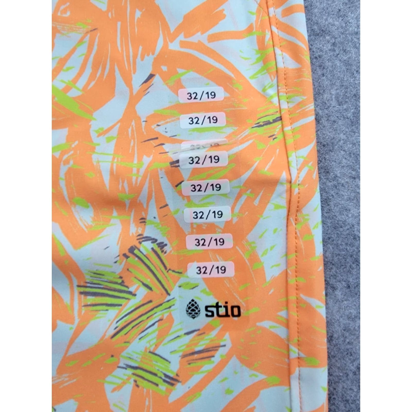 Vintage Stio Board Shorts Mens 32 Orange Yellow Hawaiian Floral NWT Beach, Outdoor, Quick Dry, UV-Protection, Surfing, CFS Size US 32 / EU 48 - 7 Thumbnail