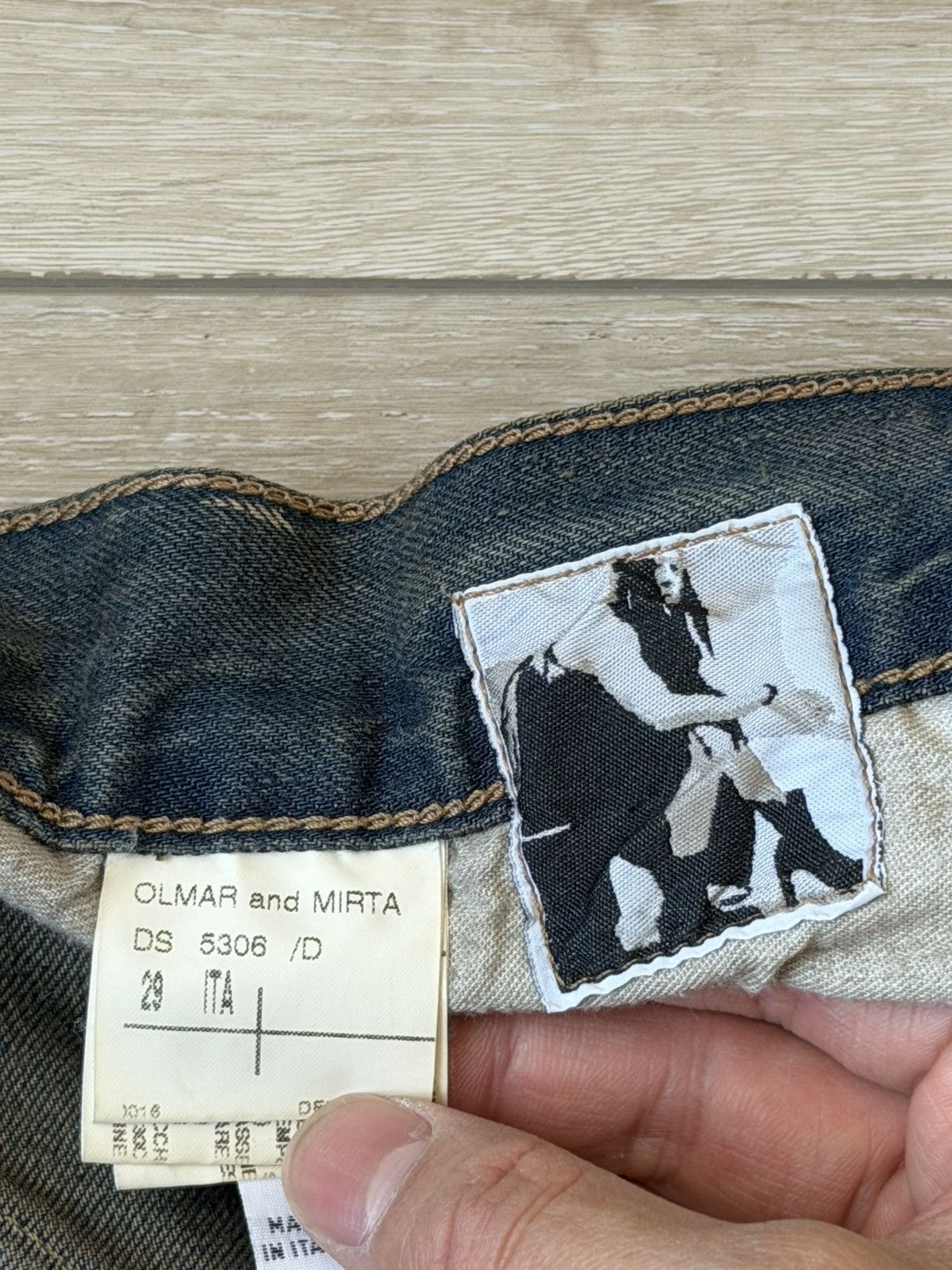 Rick Owens AW06 Mudwash Spiral Bootcut Denim Jeans 29 Size US 34 / EU 50 - 8 Thumbnail