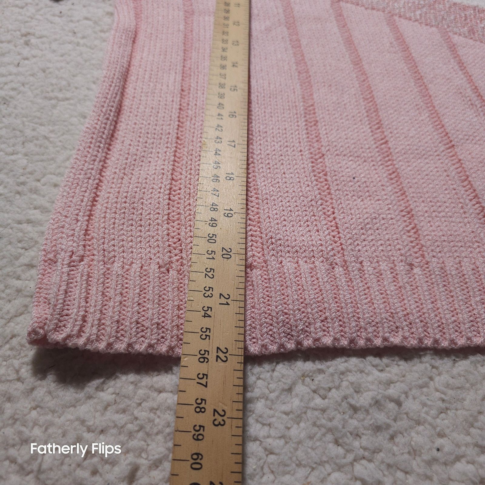 Other Dalton Studio Vintage Pink White Pointelle Knit Sweater M Size M / US 6-8 / IT 42-44 - 7 Thumbnail