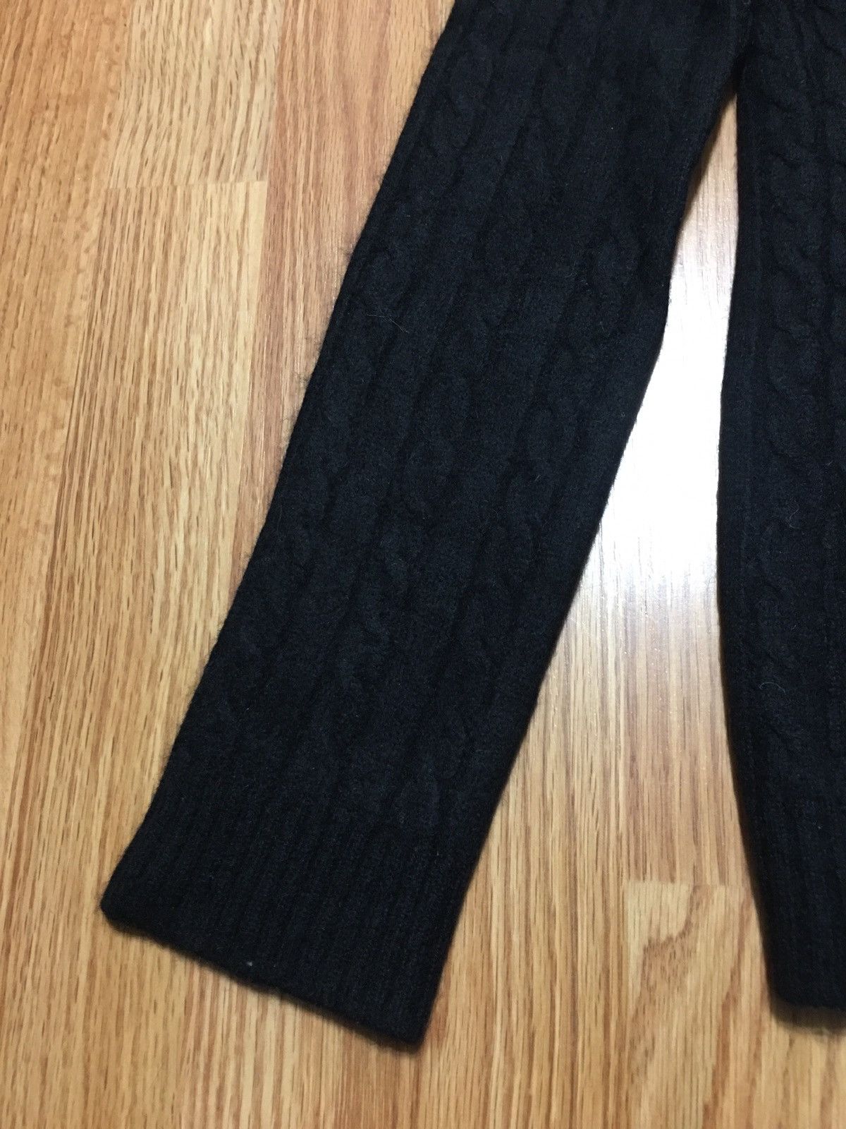 Lauren Ralph Lauren Cashmere Cable Knit Turtleneck Sweater