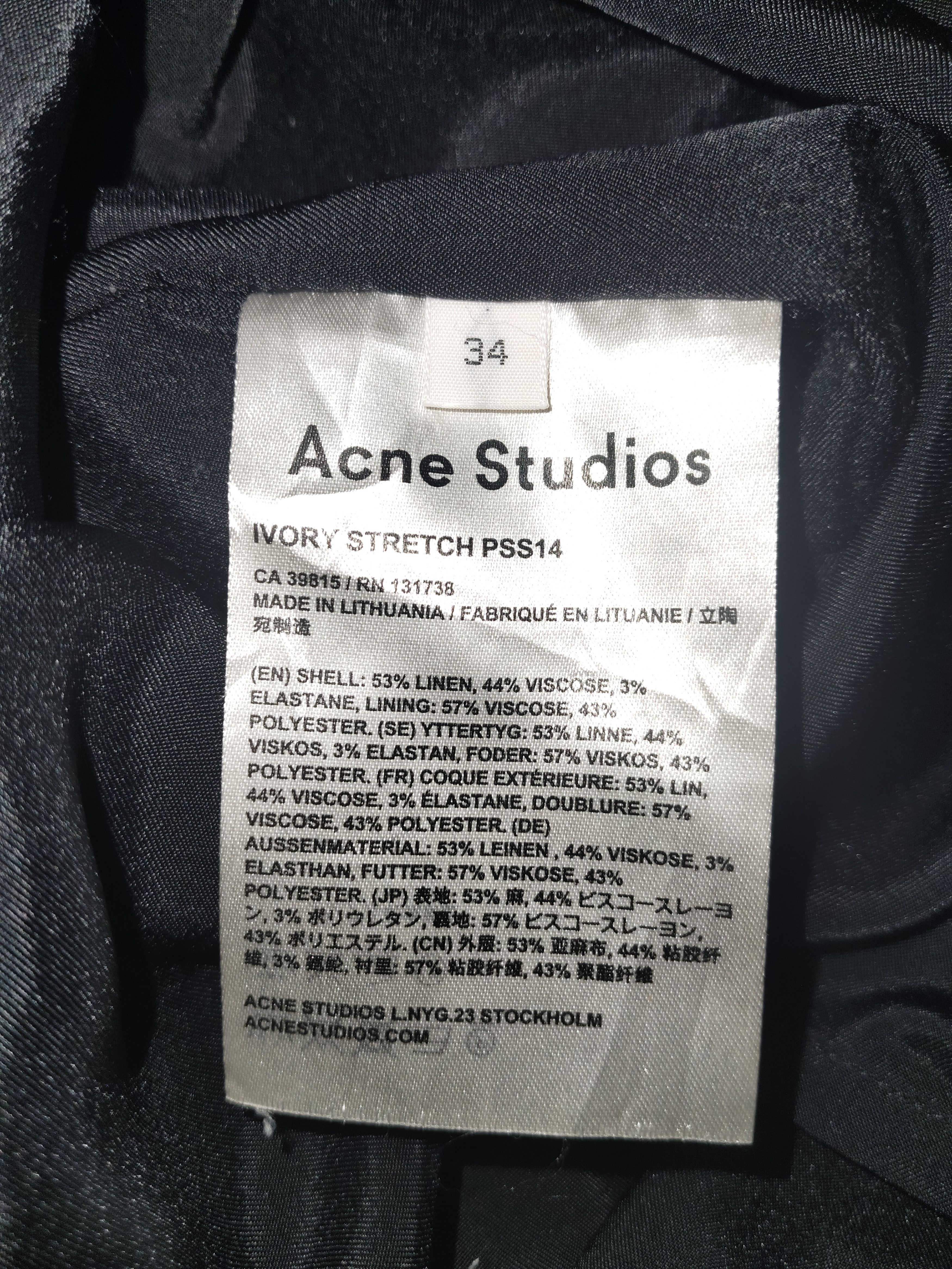 Acne Studios ACNE STUDIOS Midi Skirt Size 35" - 7 Thumbnail