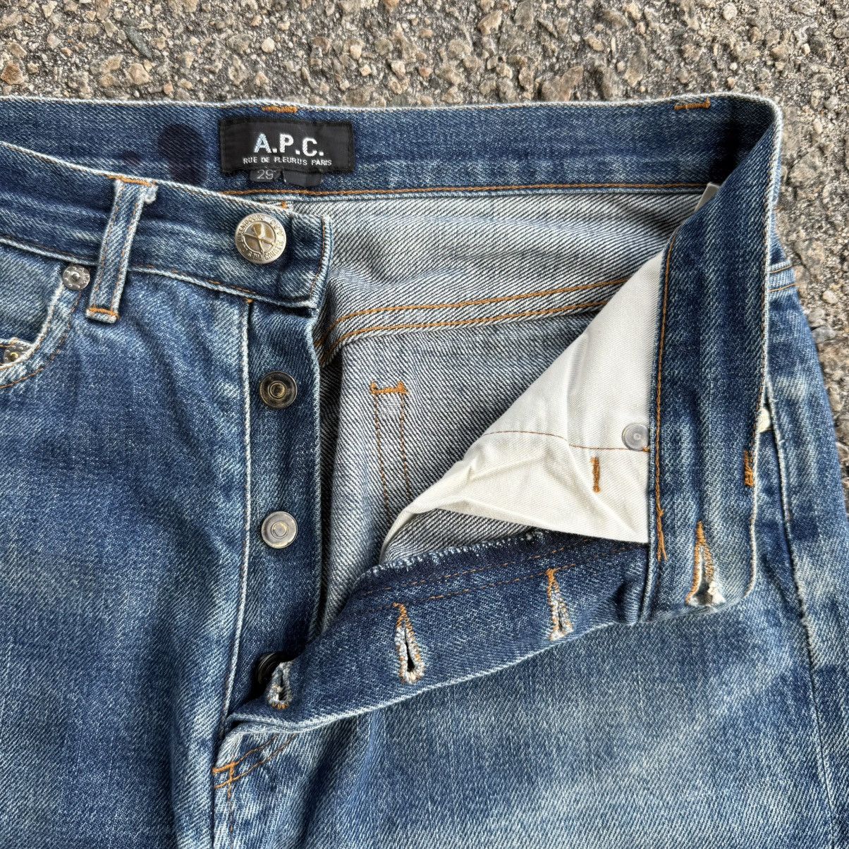 A.P.C. × Jean × Vintage VINTAGE APC SELVEGE JEAN DENIM PANTS Size US 29 - 10 Thumbnail