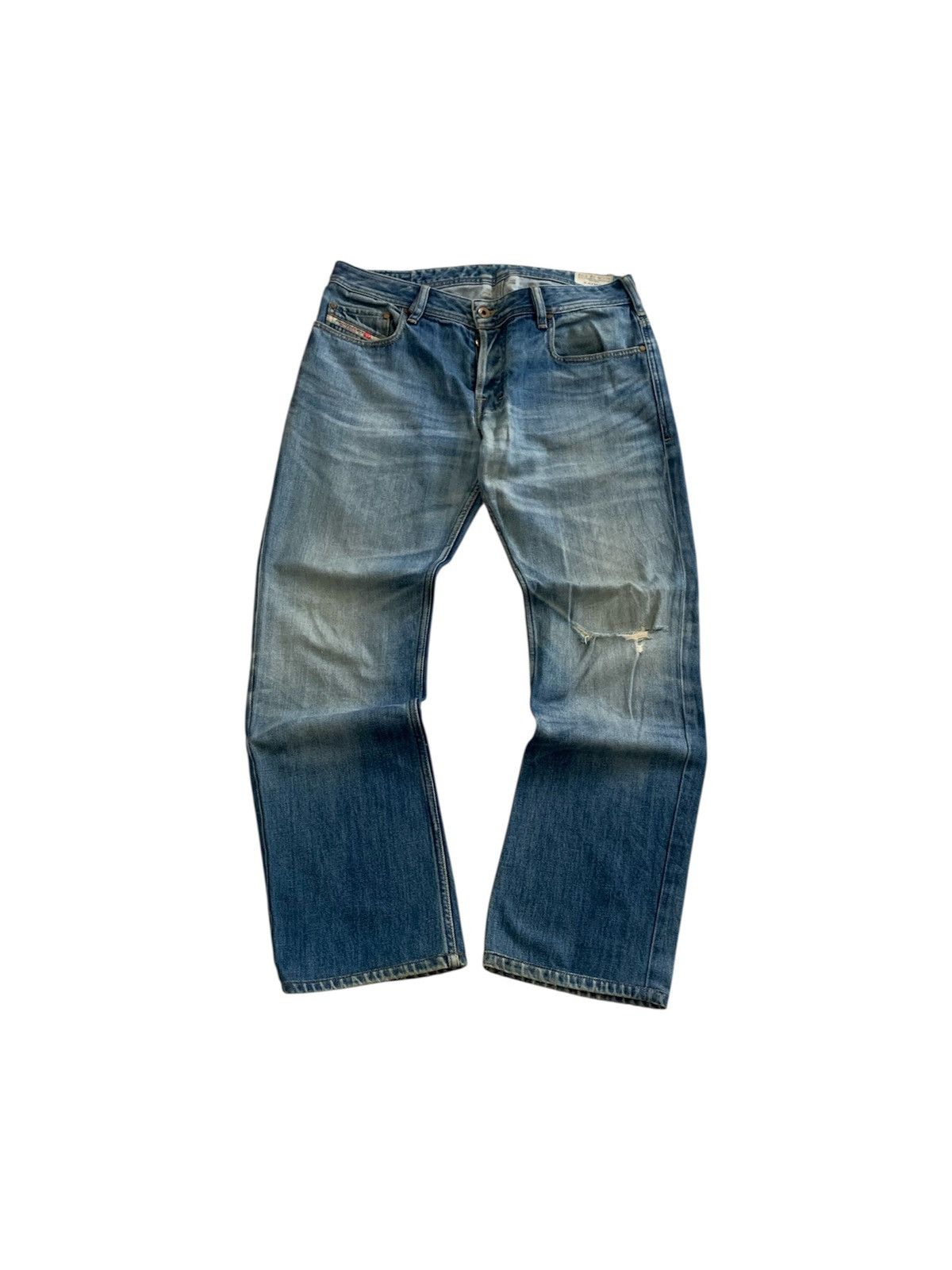 Diesel Diesel Industry Zathan Reguler Bootcut Faded Jeans Size US 32 / EU 48 - 11 Thumbnail