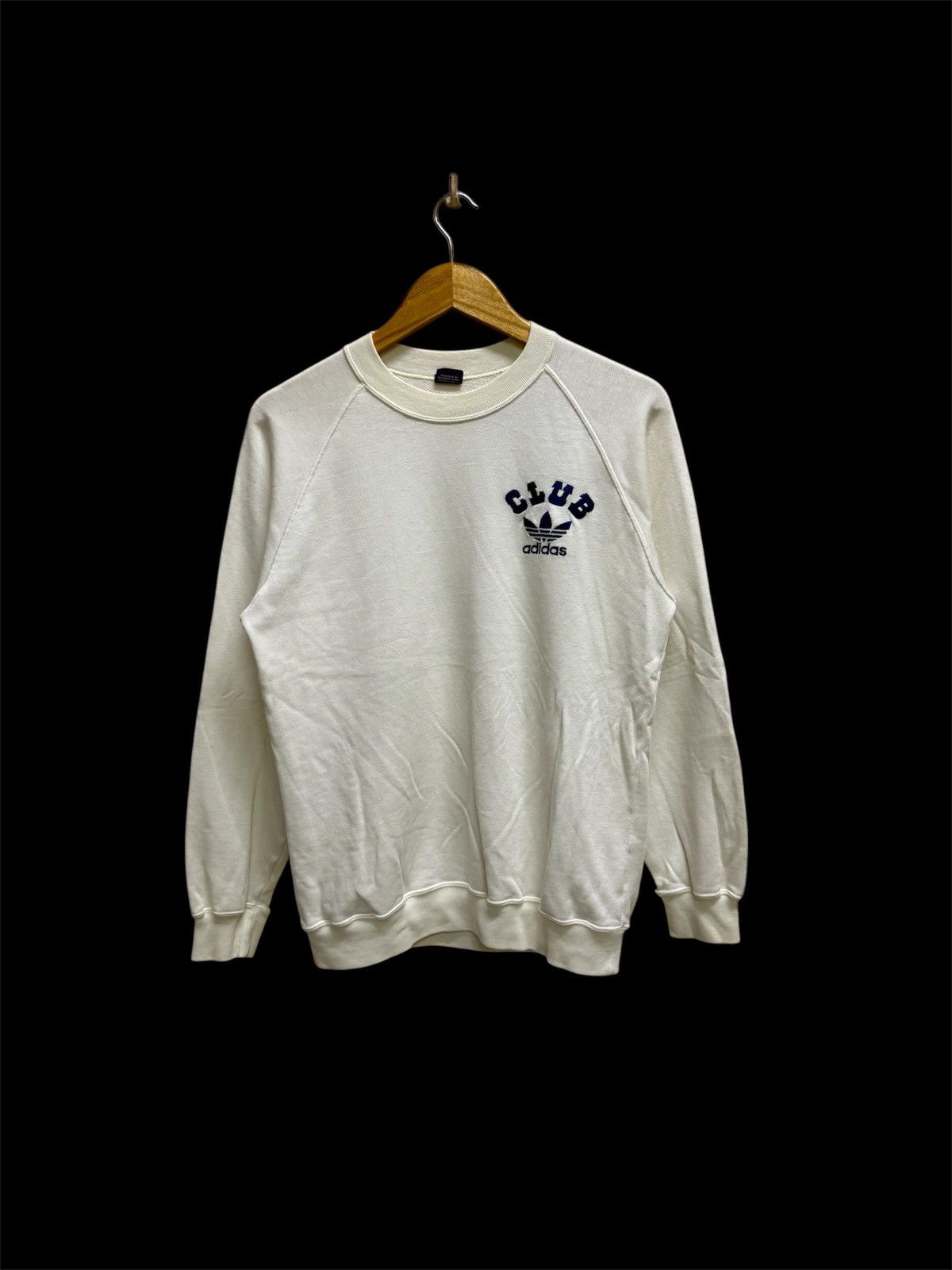 Adidas Vintage 90s Adidas Club Descente Embroidery Logo Sweatshirt Size US S / EU 44-46 / 1 - 1 Thumbnail