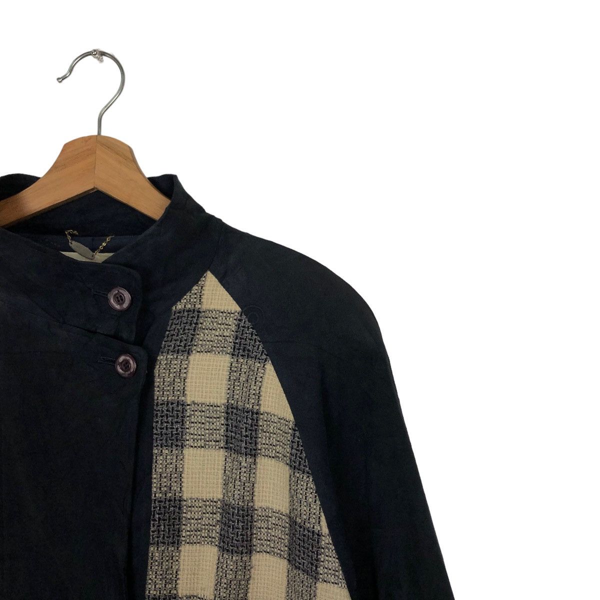Longchamp VINTAGE BOMBER JACKET MOLESKIN LEATHER KIRA LONGCHAMP Size US M / EU 48-50 / 2 - 5 Thumbnail