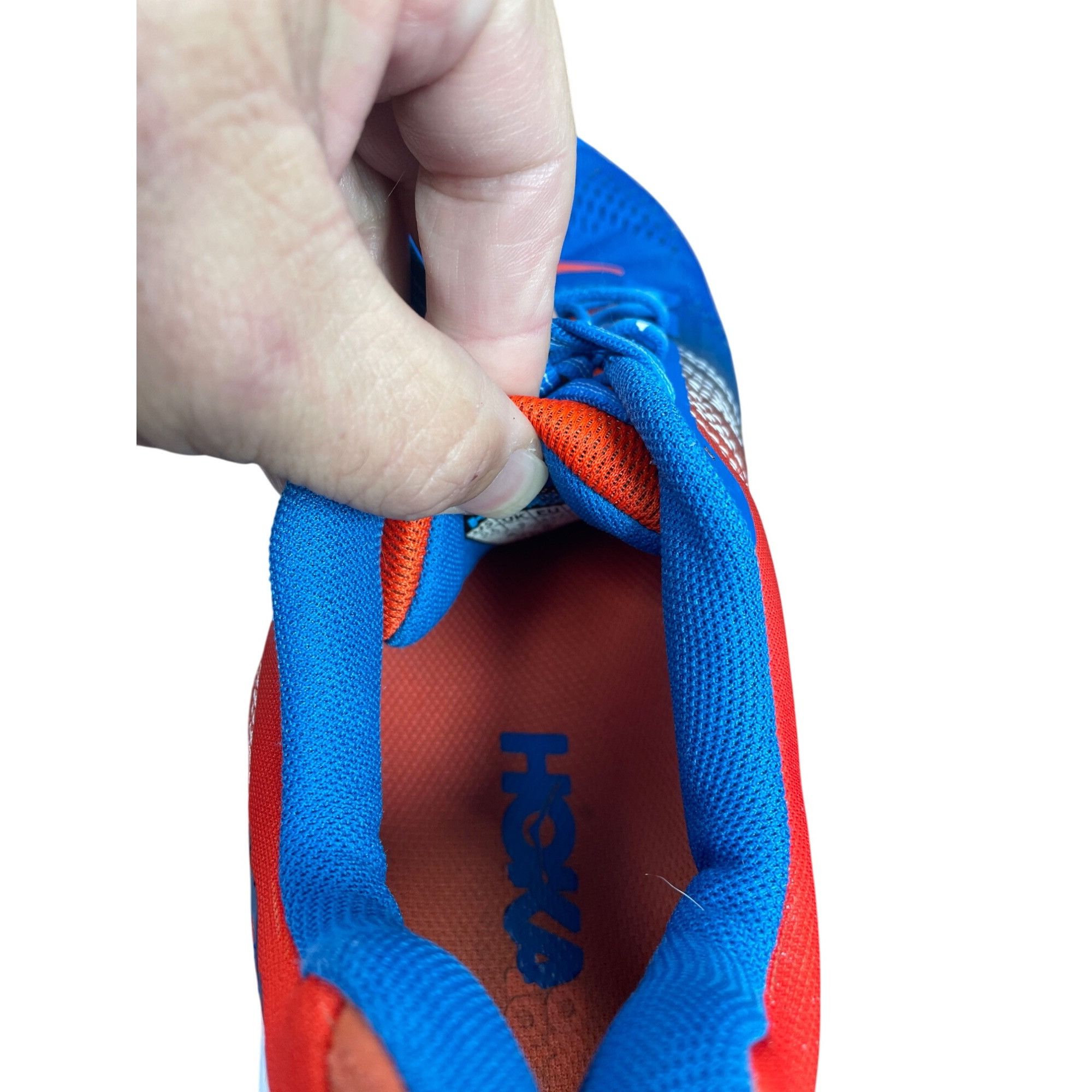 Hoka Hoka Clifton 6 Mens Blue Orange Mens Running Sneakers Size 9 Size US 9.5 / EU 42-43 - 8 Thumbnail