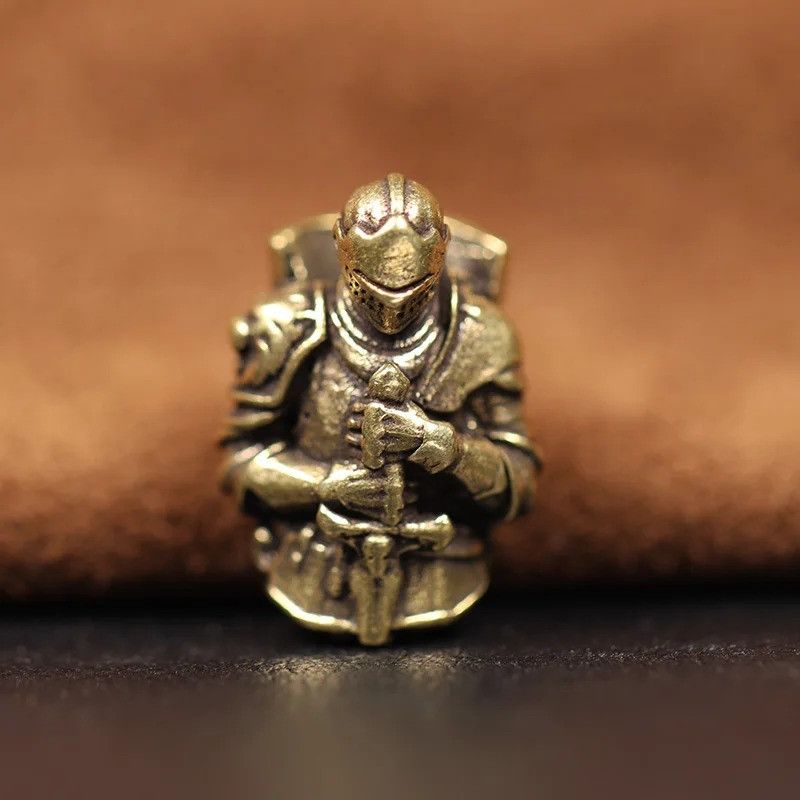 Handmade 3Pcs Knight Warrior Knife Beads Paracord Zipper Umbrella Size ONE SIZE - 4 Thumbnail