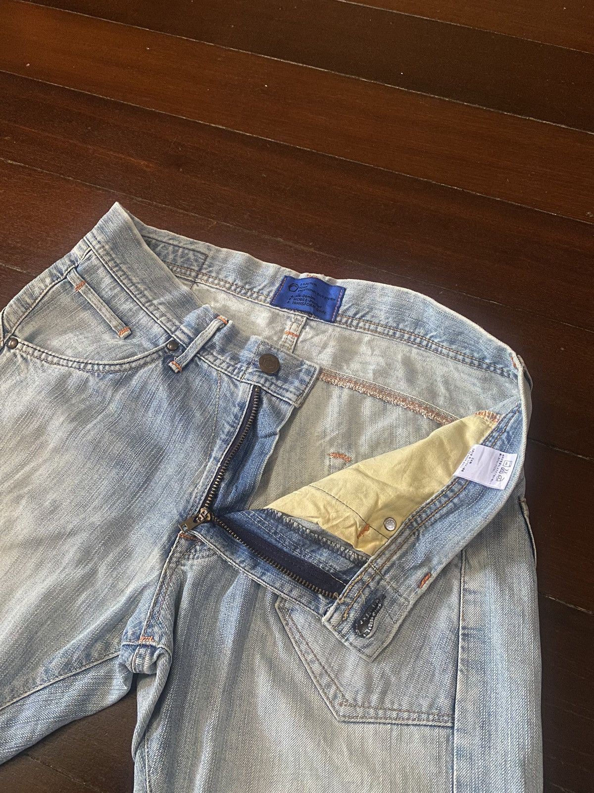 Edwin × If Six Was Nine × JNCO Wide Leg Jeans Edwin E Function Loose nice faded Y2k Size US 35 - 9 Thumbnail