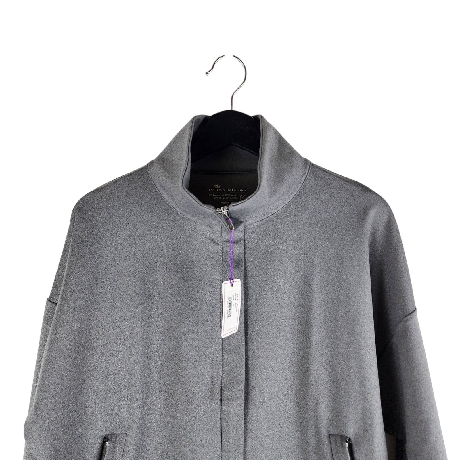 Peter Millar NEW Peter Millar HIdden Full Zip Sun Protection Golf Jacket Size S / US 4 / IT 40 - 3 Thumbnail