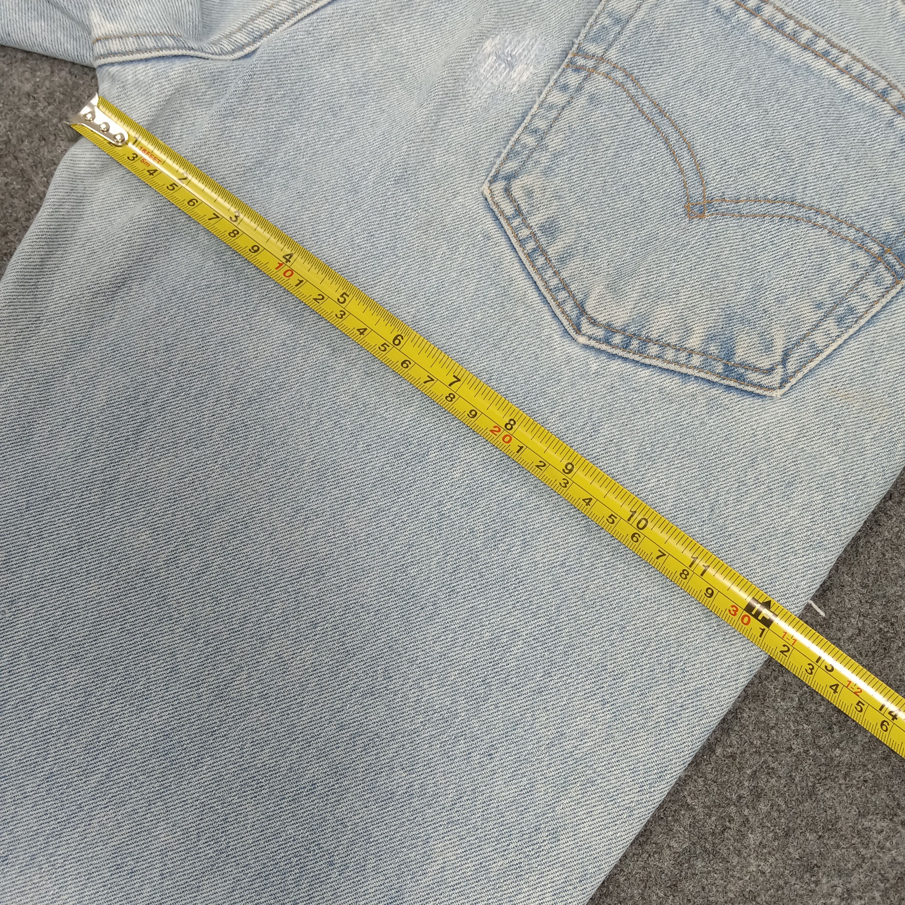 Levi's Levi's 505 Distressed Grunge Style Denim Jeans C272N28 Size US 32 / EU 48 - 13 Thumbnail