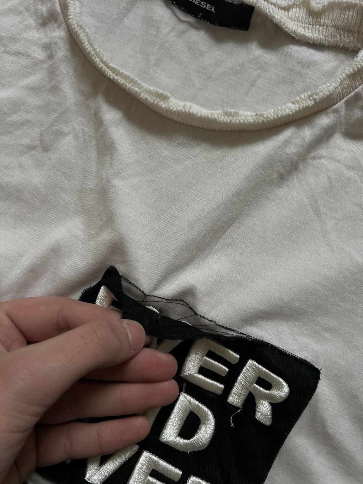 Diesel Rare T-shirt from Diesel Large Number Logos Oversize Fit M Size US M / EU 48-50 / 2 - 7 Thumbnail
