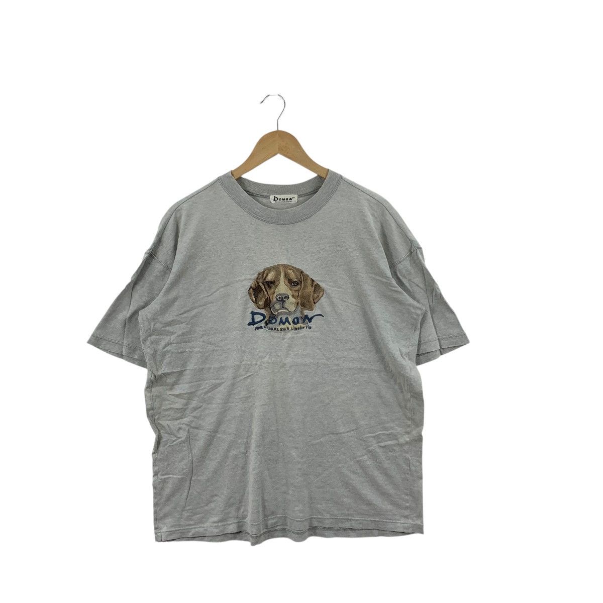 Vintage Vintage 90s DOMON JAPAN COLLECTION Beagle Dog Tee Shirt Top Size US XL / EU 56 / 4 - 3 Thumbnail