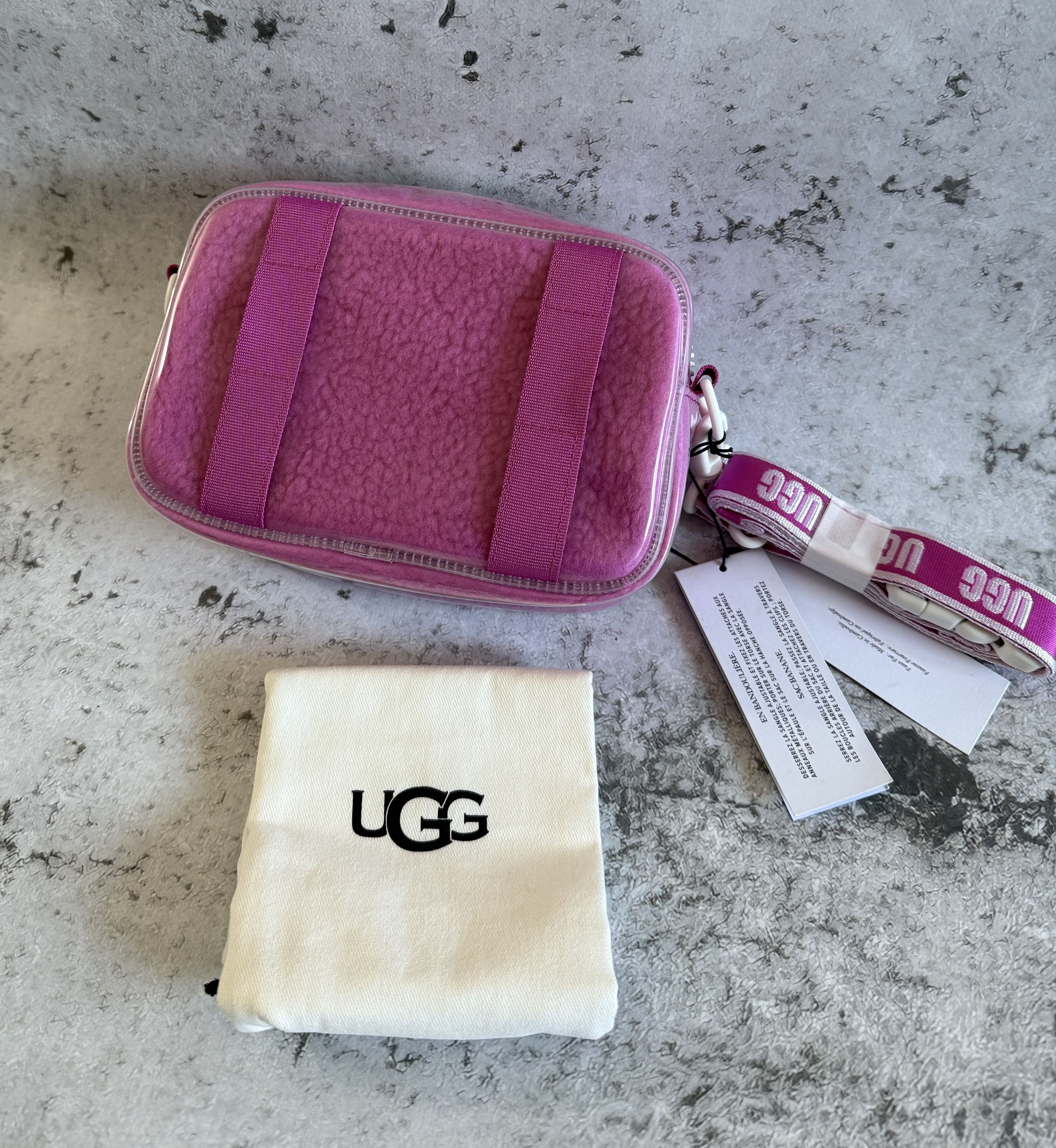 Ugg UGG W JANEY II CLEAR CROSSBODY 1116183 SFPN O\S RETAIL 125$ Size ONE SIZE - 8 Thumbnail