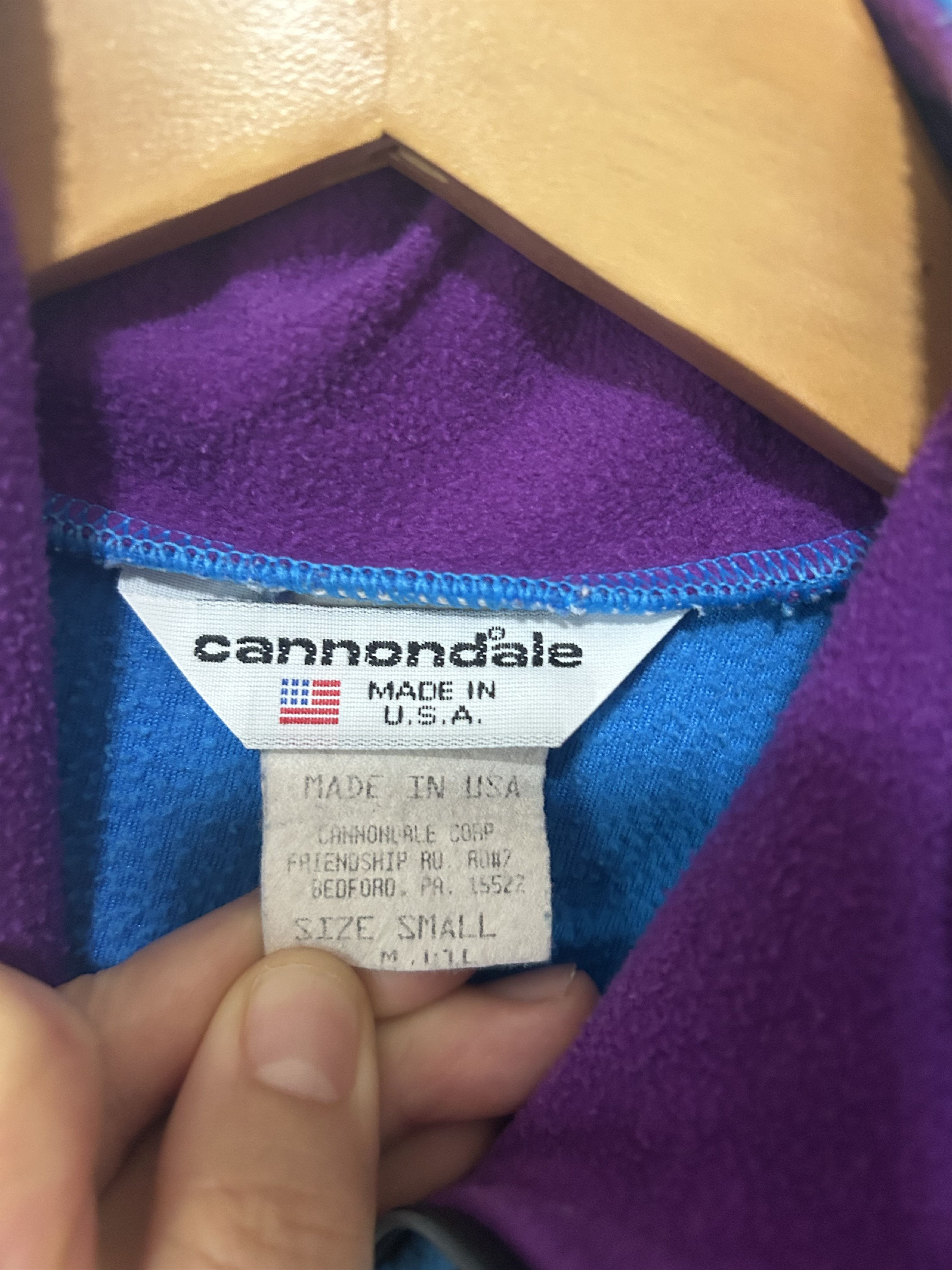 Other Vintage Cannondale Fleece Vest Made in USA Small Pro Cycling Size US S / EU 44-46 / 1 - 4 Thumbnail