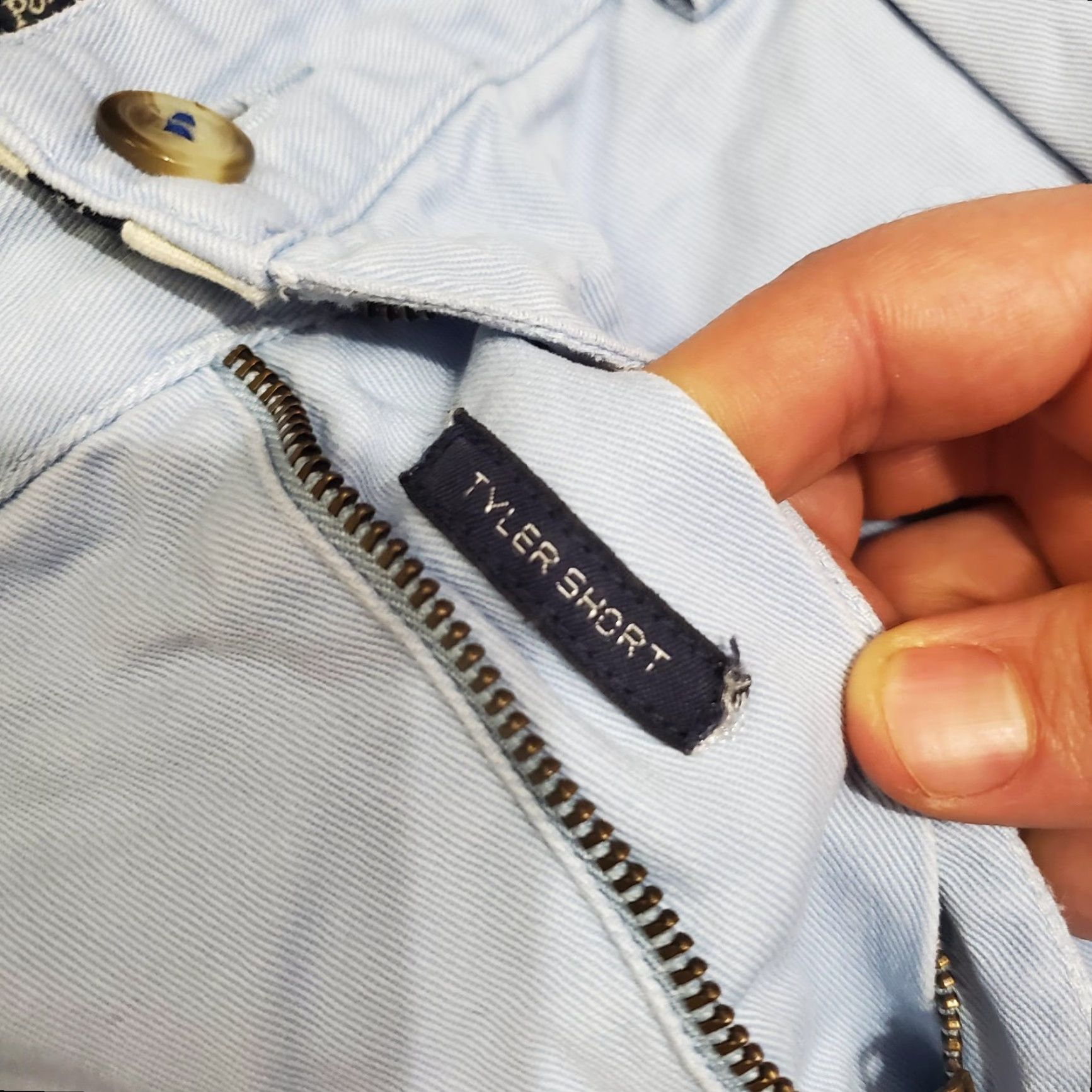 Polo Ralph Lauren Polo Ralph Lauren Shorts Mens 35 Light Blue Tyler Chino Pleated Classic Twill Size US S / EU 44-46 / 1 - 6 Thumbnail