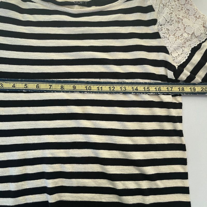 Loft Loft Ann Taylor Stripe Top Size XL / US 12-14 / IT 48-50 - 7 Thumbnail