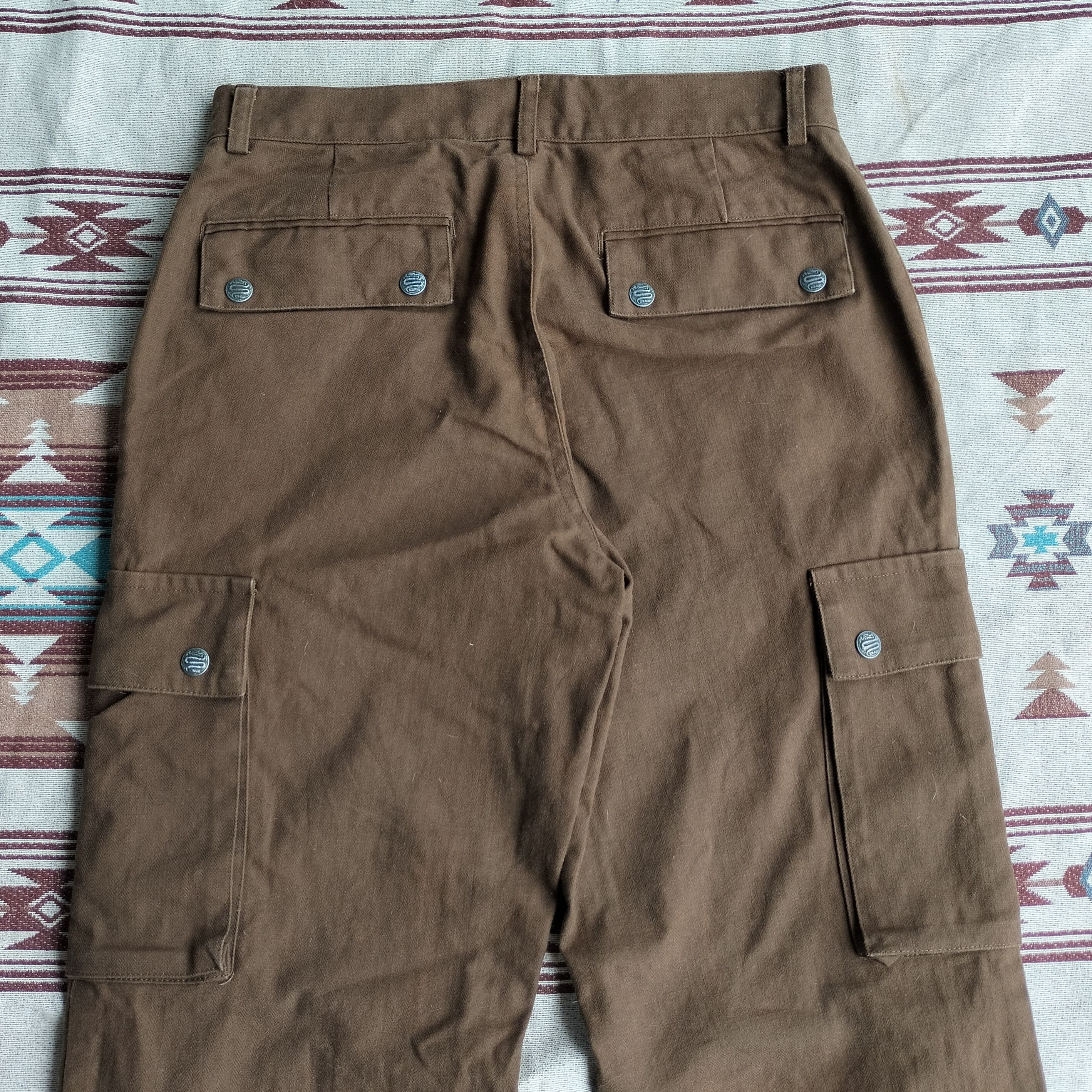 PPFM Schlussel bondage wide leg cargo pants (Realy rare) Size US 30 / EU 46 - 11 Thumbnail