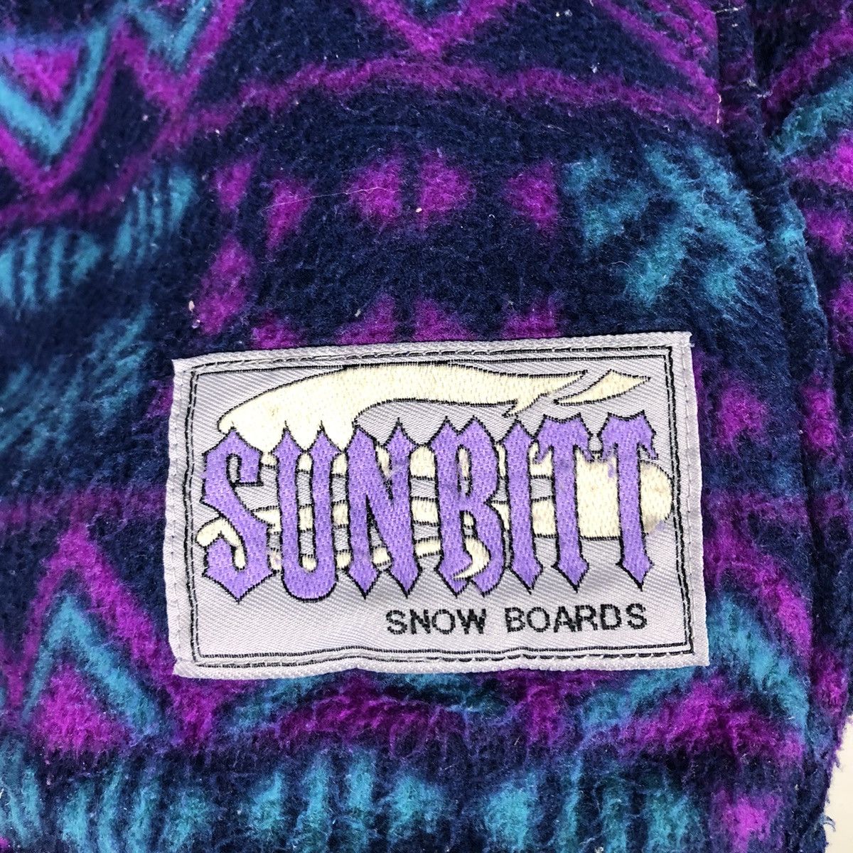 Japanese Brand 📌Vintage Half Zipper Navajo Fleece Jacket Sunbitt SnowBoards Size US M / EU 48-50 / 2 - 15 Thumbnail