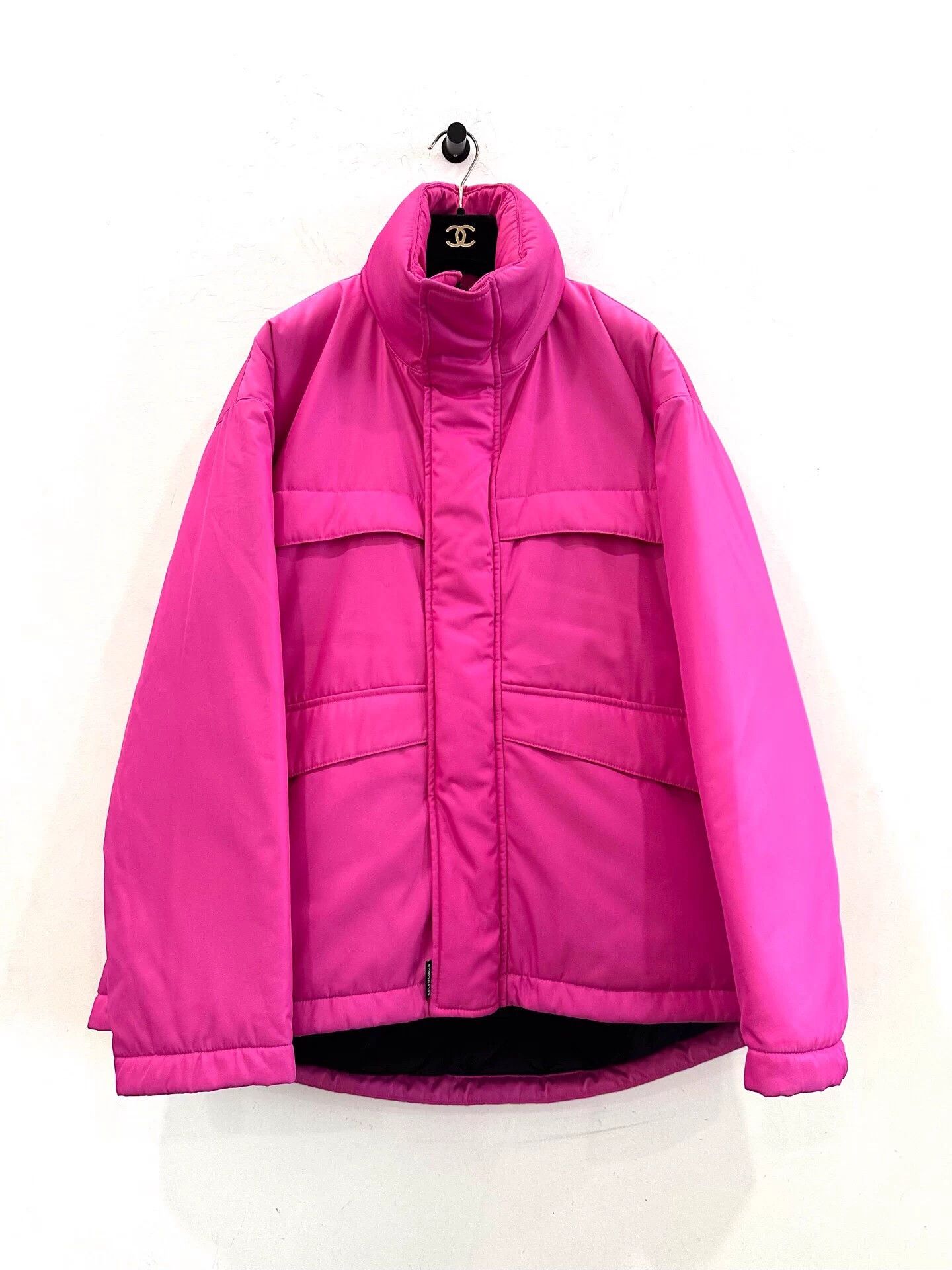 Balenciaga Balenciaga Women's New Pink Multi-Pocket Overcoat 36 Size XS / US 0-2 / IT 36-38 - 1 Thumbnail