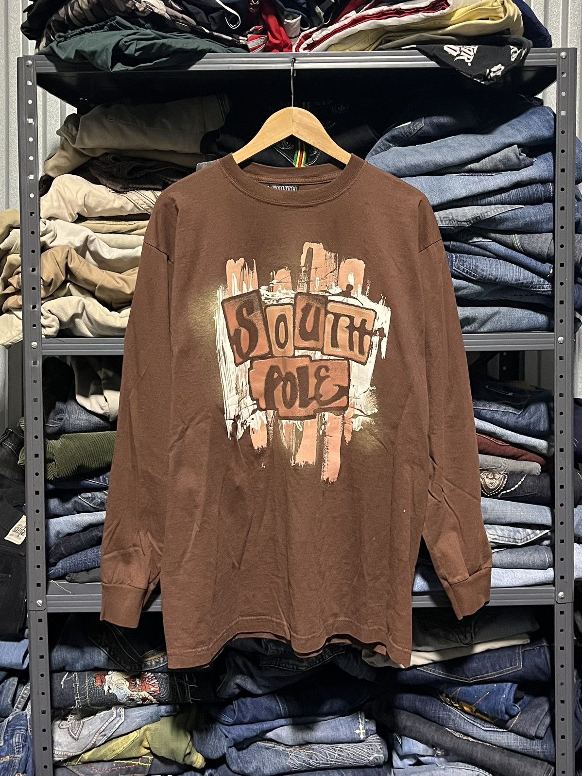 JNCO × Southpole × Vintage Crazy Y2K Southpole Grunge Skater Opium Longsleeve Tee Size US XL / EU 56 / 4 - 1 Thumbnail