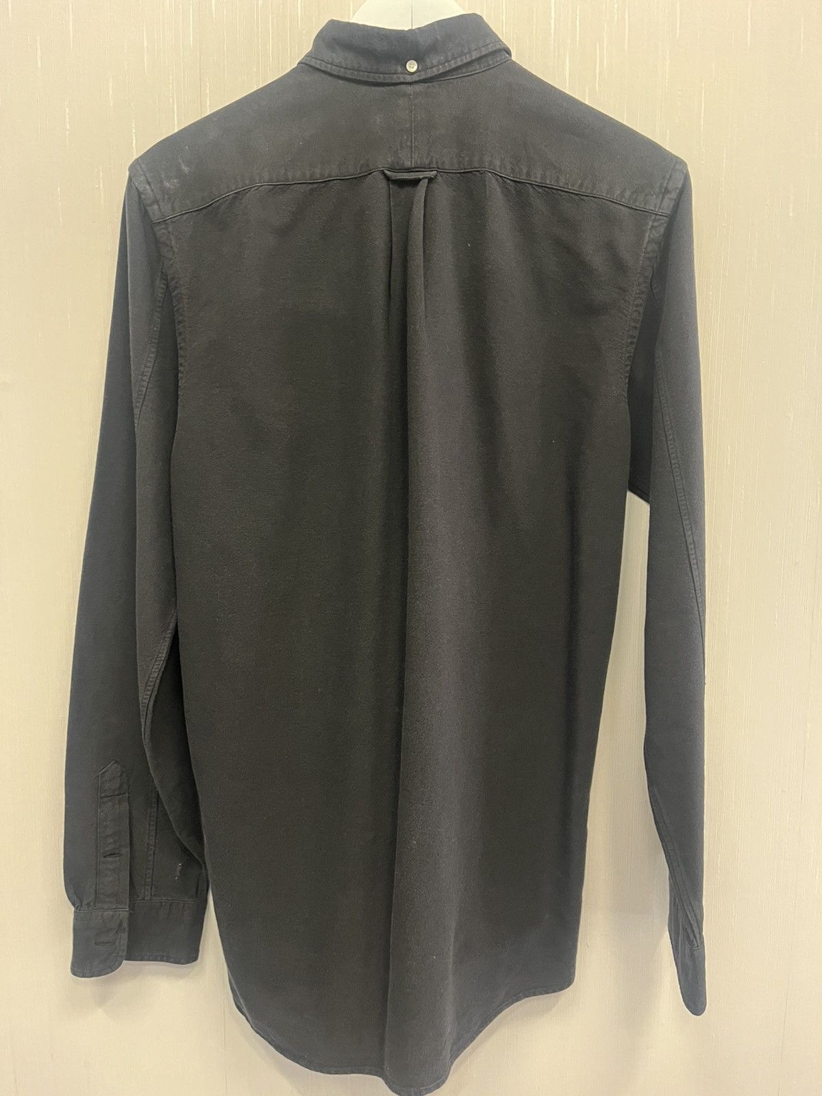 RRL Ralph Lauren Black Oxford Shirt Size US M / EU 48-50 / 2 - 2 Thumbnail