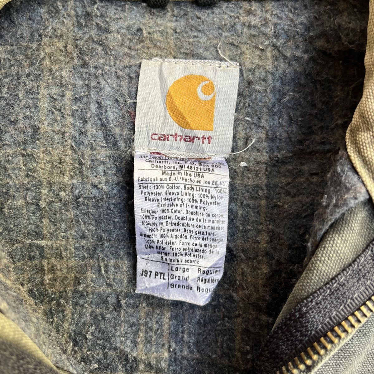 Carhartt Rare💥Vintage Carhartt Faded Detroit Jacket J97 PTL Size US L / EU 52-54 / 3 - 8 Thumbnail