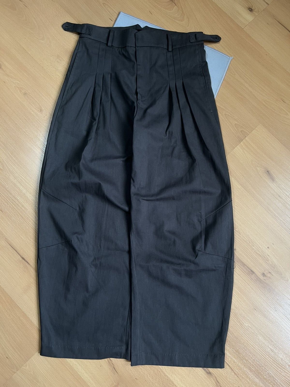 No Faith Studios No Faith Studios Wide Leg Balloon Trousers Black Size US 32 / EU 48 - 11 Thumbnail