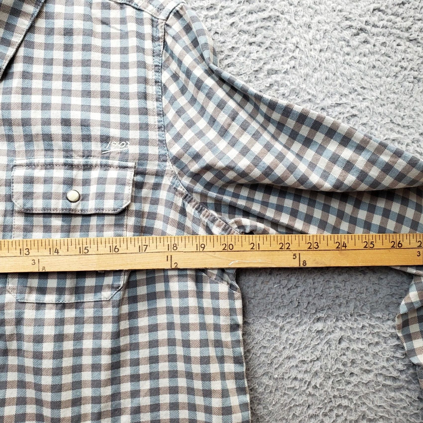 Harley Davidson Harley-Davidson Motorcycles Shirt Womens XL Multicolor Check Pearl Snap Button Down Size XL / US 12-14 / IT 48-50 - 7 Thumbnail