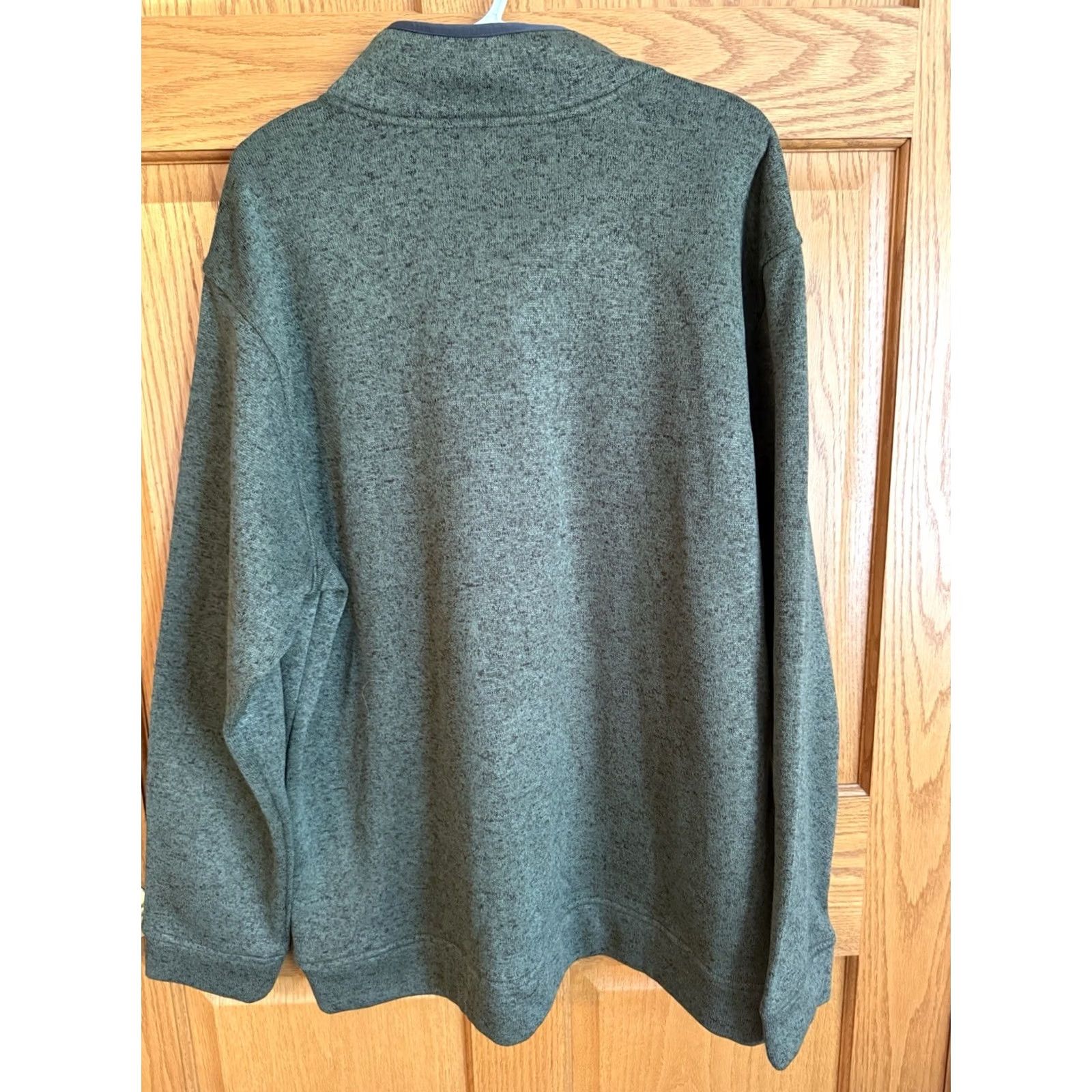 Eddie Bauer VINTAGE: No — NWT Eddie Bauer Men’s 2XL Green Radiator Fleece Pullover Snap Sweater Outdoor Shirt Hoodie? Size US XXL / EU 58 / 5 - 2 Thumbnail