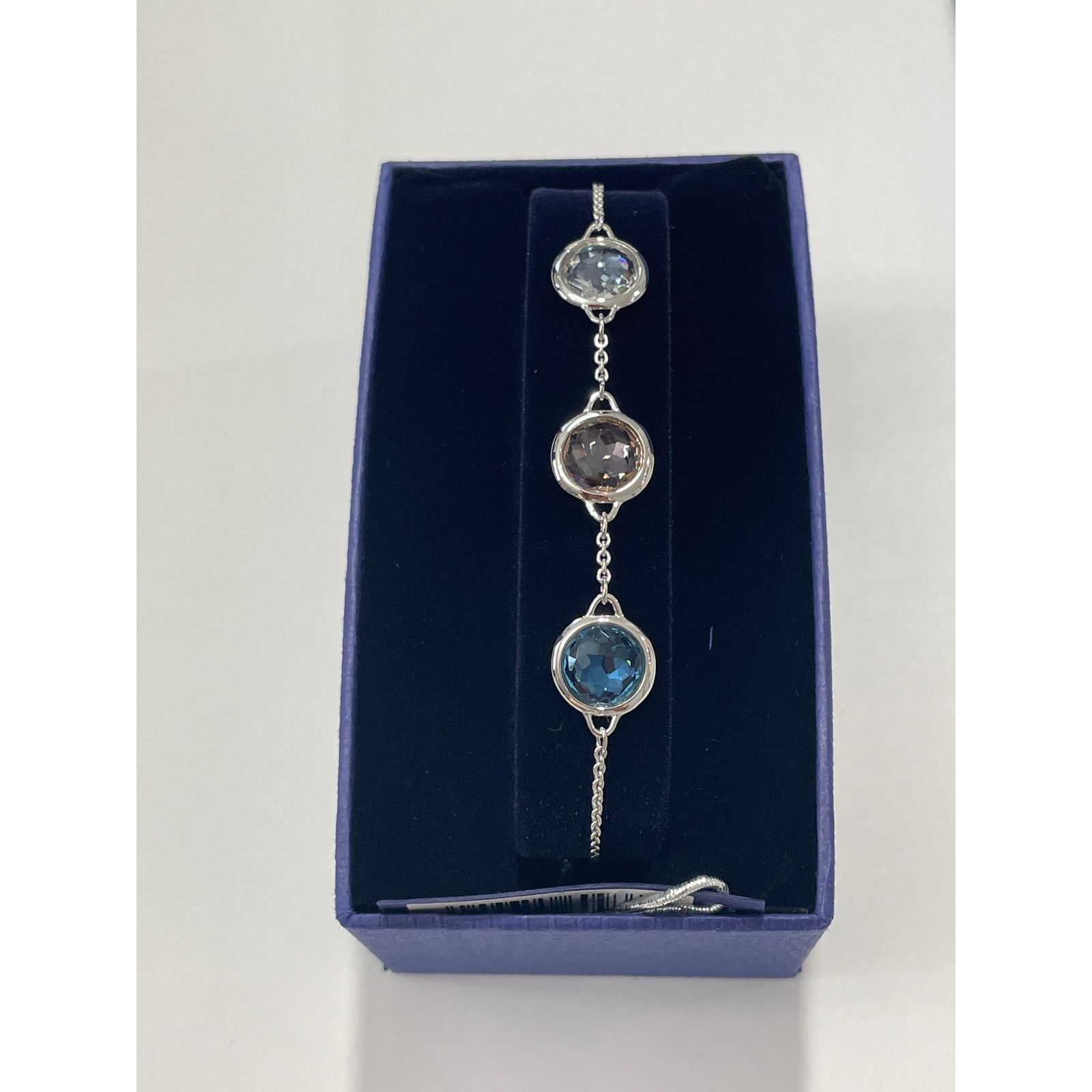 Swarovski Swarovski Tahlia bracelet Multicolored, Rhodium plated M Size ONE SIZE - 6 Thumbnail