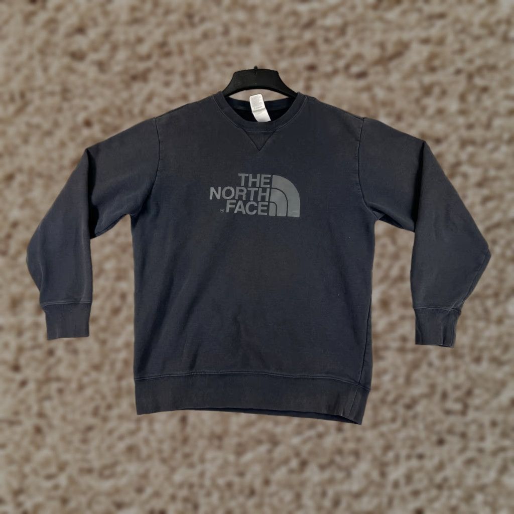 The North Face The North Face Men's Sweatshirt Pullover Crew Neck Black Cotton Blend M Regular Lightweight Pockets Logo Jersey Size US M / EU 48-50 / 2 - 1 Thumbnail