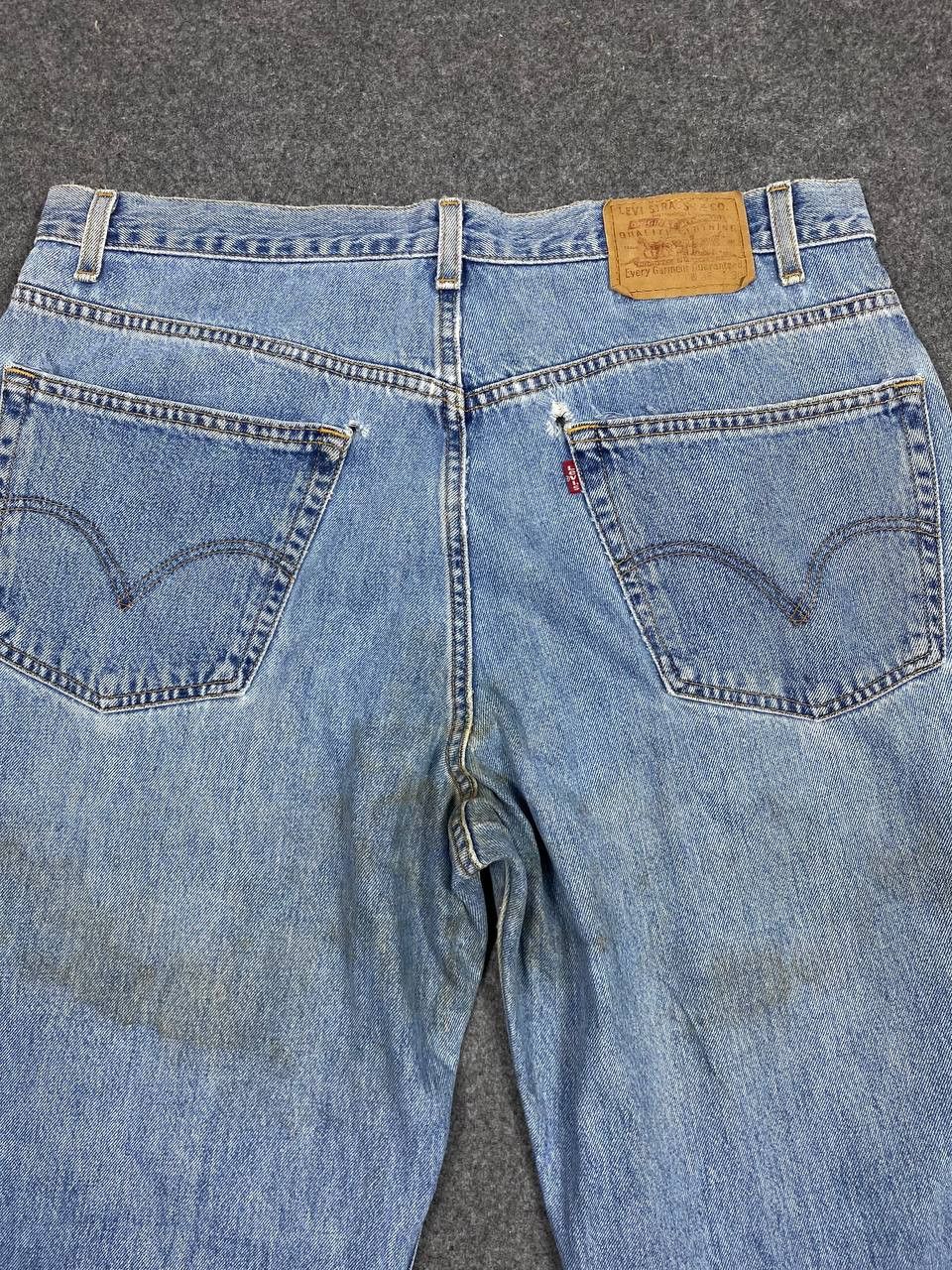 Levi's vintage levis relaxed fit straight leg distressed denim Size US 38 / EU 54 - 3 Thumbnail