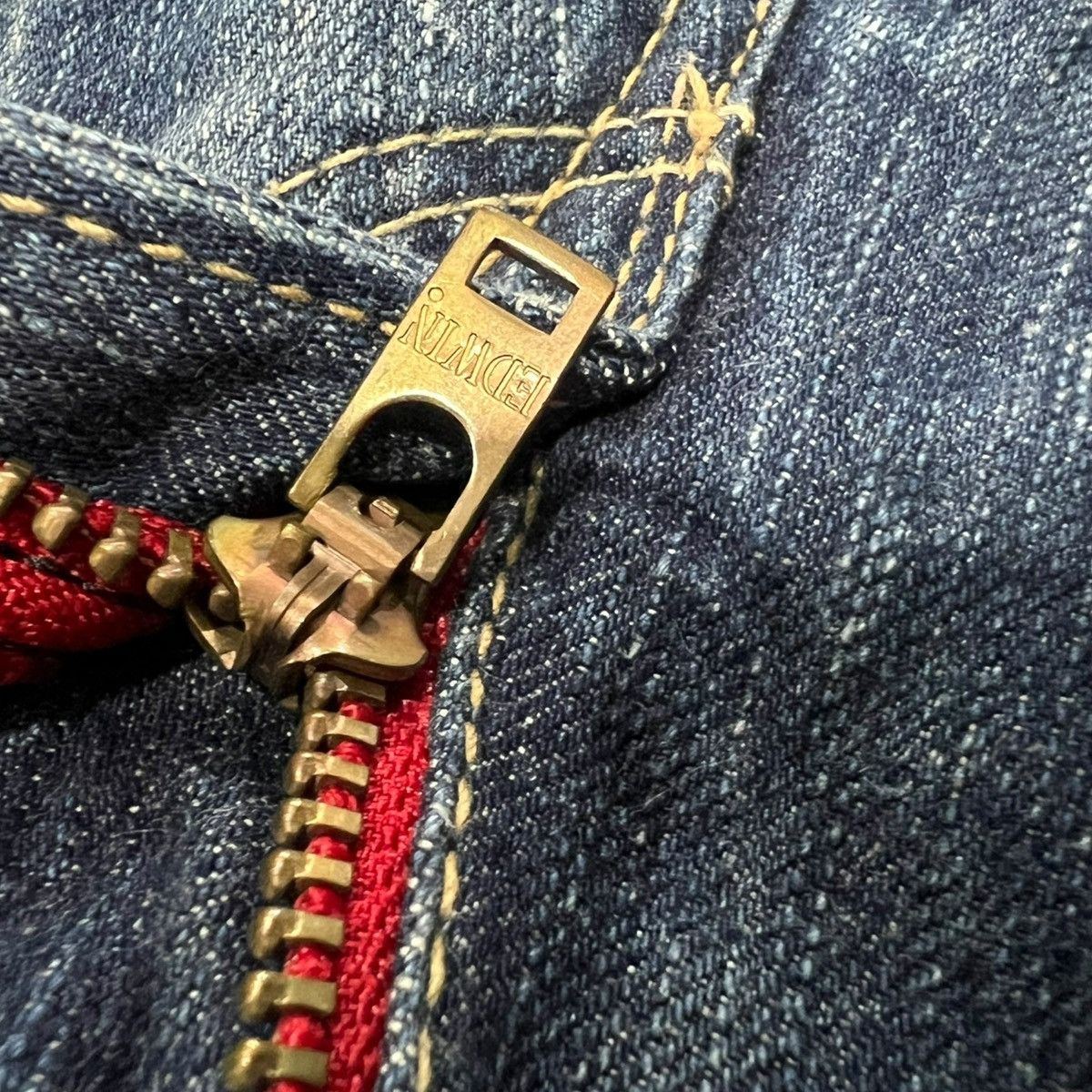 14th Addiction × Edwin × Le Grande Bleu (L.G.B.) VINTAGE FLARED JEANS EDWIN 503 JAPAN (W32'-33') Size US 33 - 15 Thumbnail