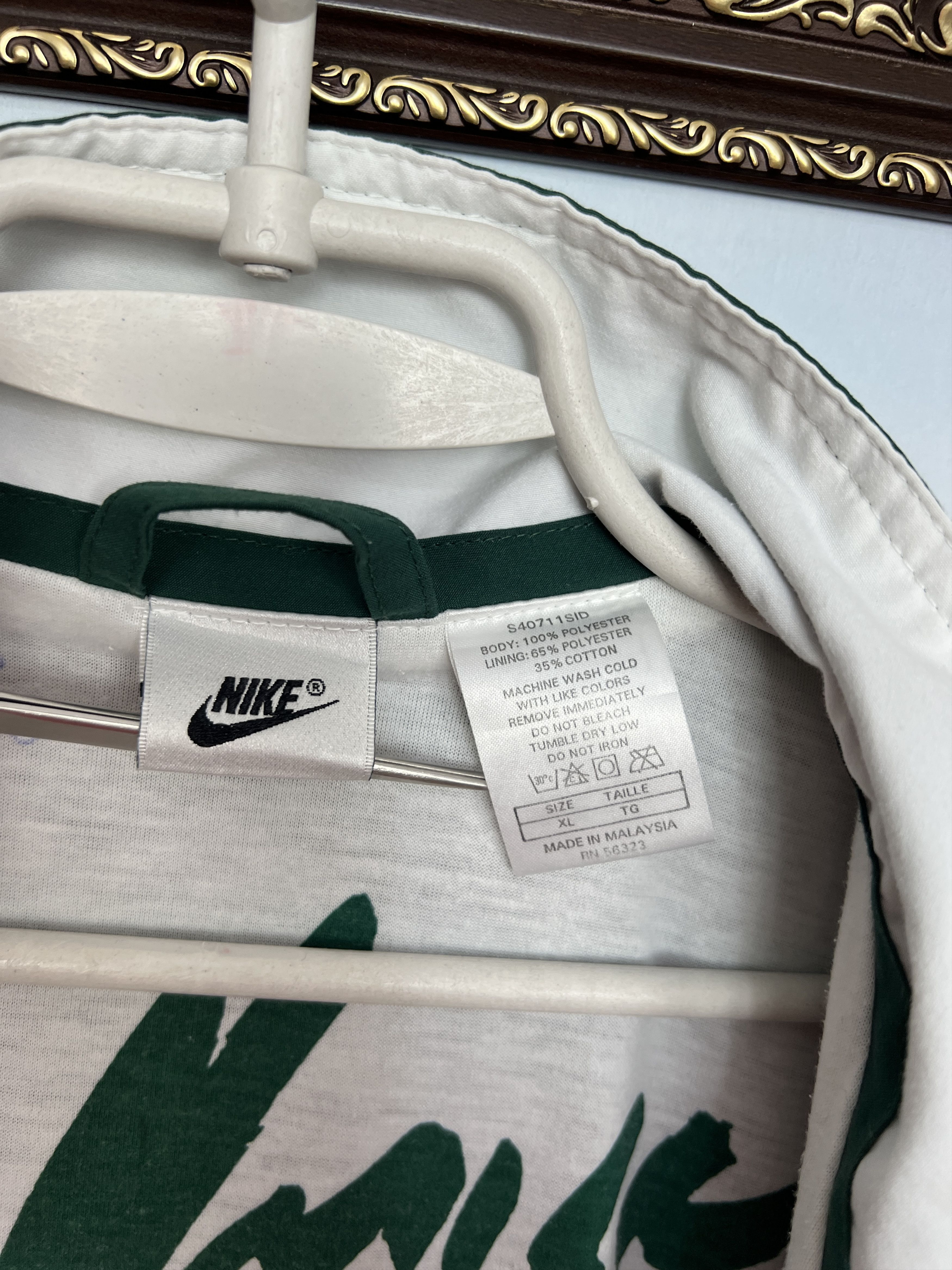 Nike Vintage Court Andre Agassi Tennis Jacket Rare Track Top Size US XL / EU 56 / 4 - 10 Thumbnail