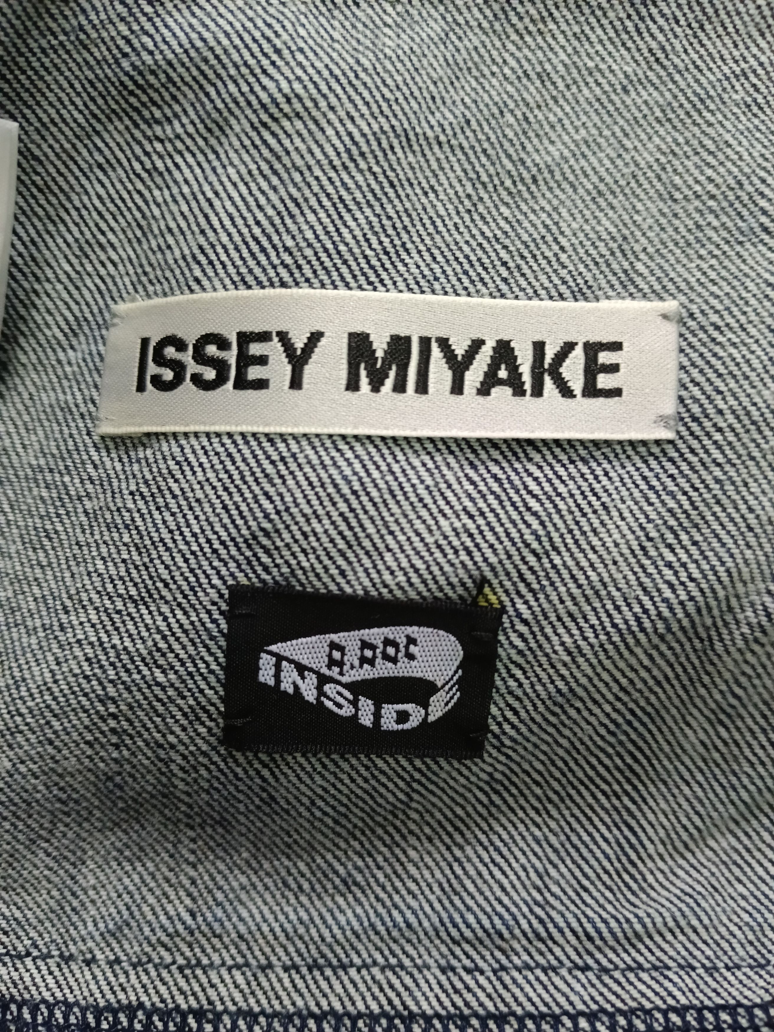 Issey Miyake ISSEY MIYAKE FLARE A-POC COTTON GALAXY DENIM Size 28" / US 6 / IT 42 - 10 Thumbnail