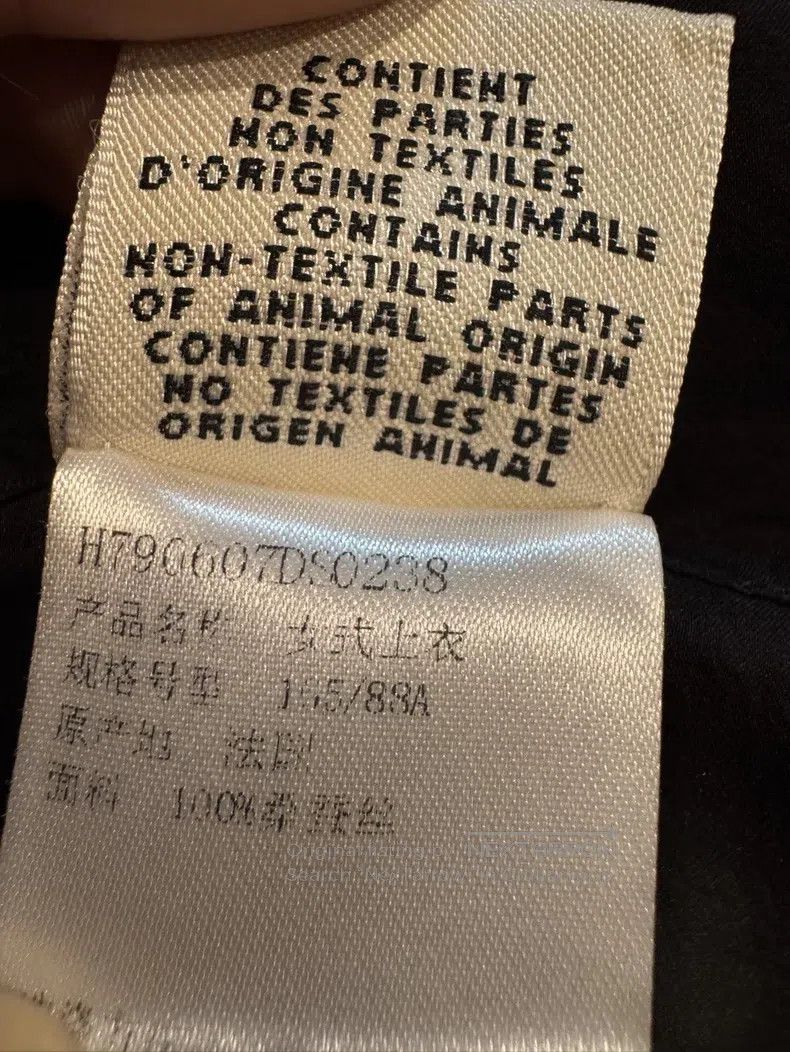 Hermes Hermes Black top, mulberry silk fabric Size XS / US 0-2 / IT 36-38 - 2 Thumbnail